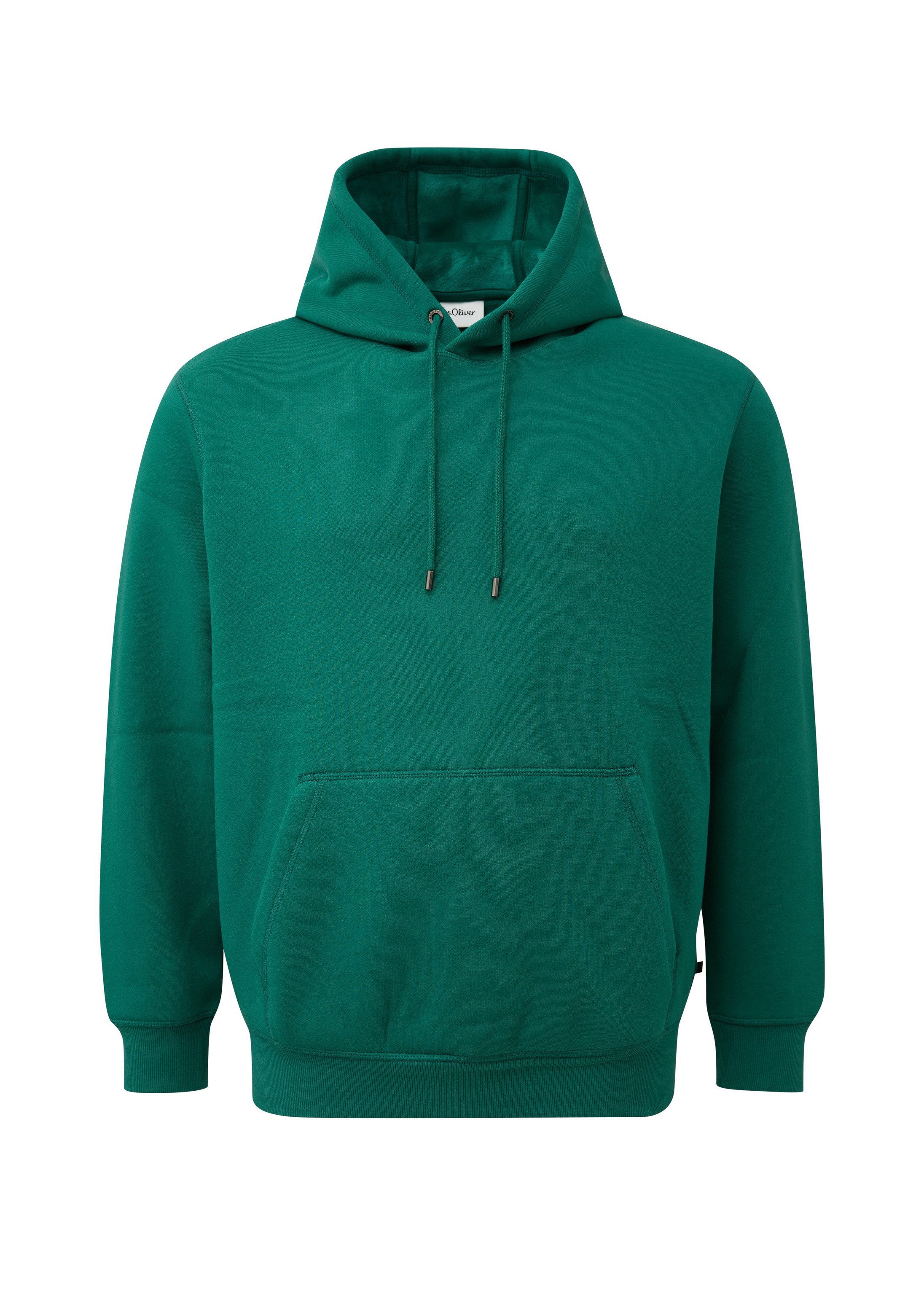 s.Oliver Sweatshirt Sweatshirt Doubleface-Hoodie im Modern Fit mit softem Futter