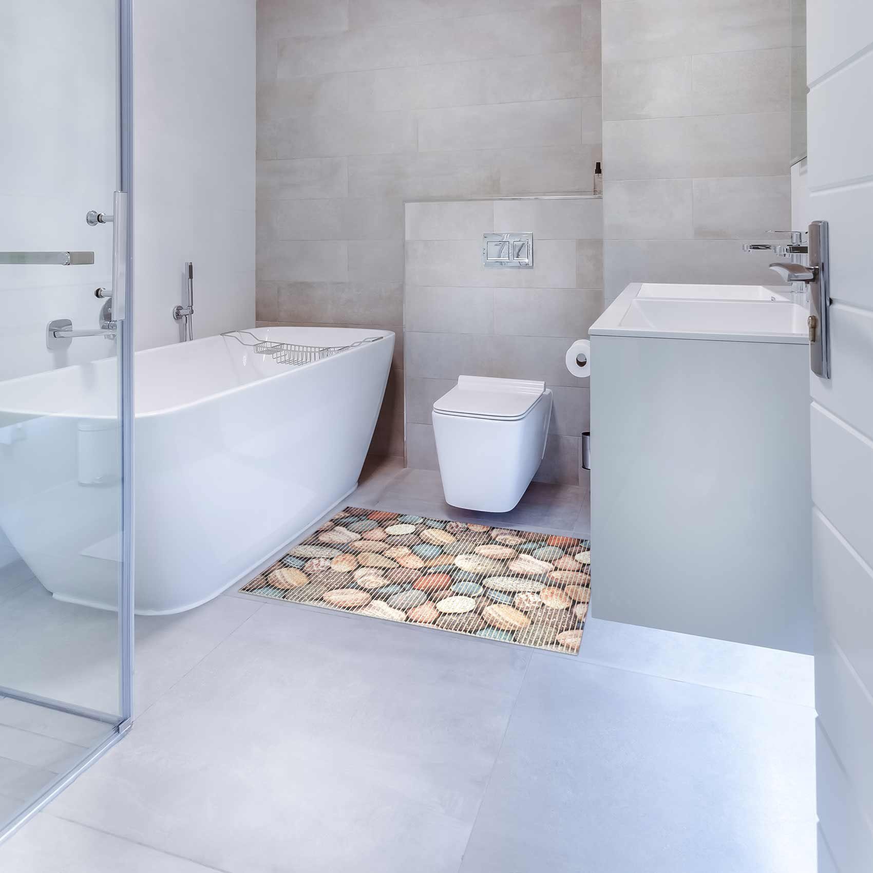 ANRO Schaum-Badematte Antirutschmatte Weichschaummatte Badezimmer Entspannu günstig online kaufen