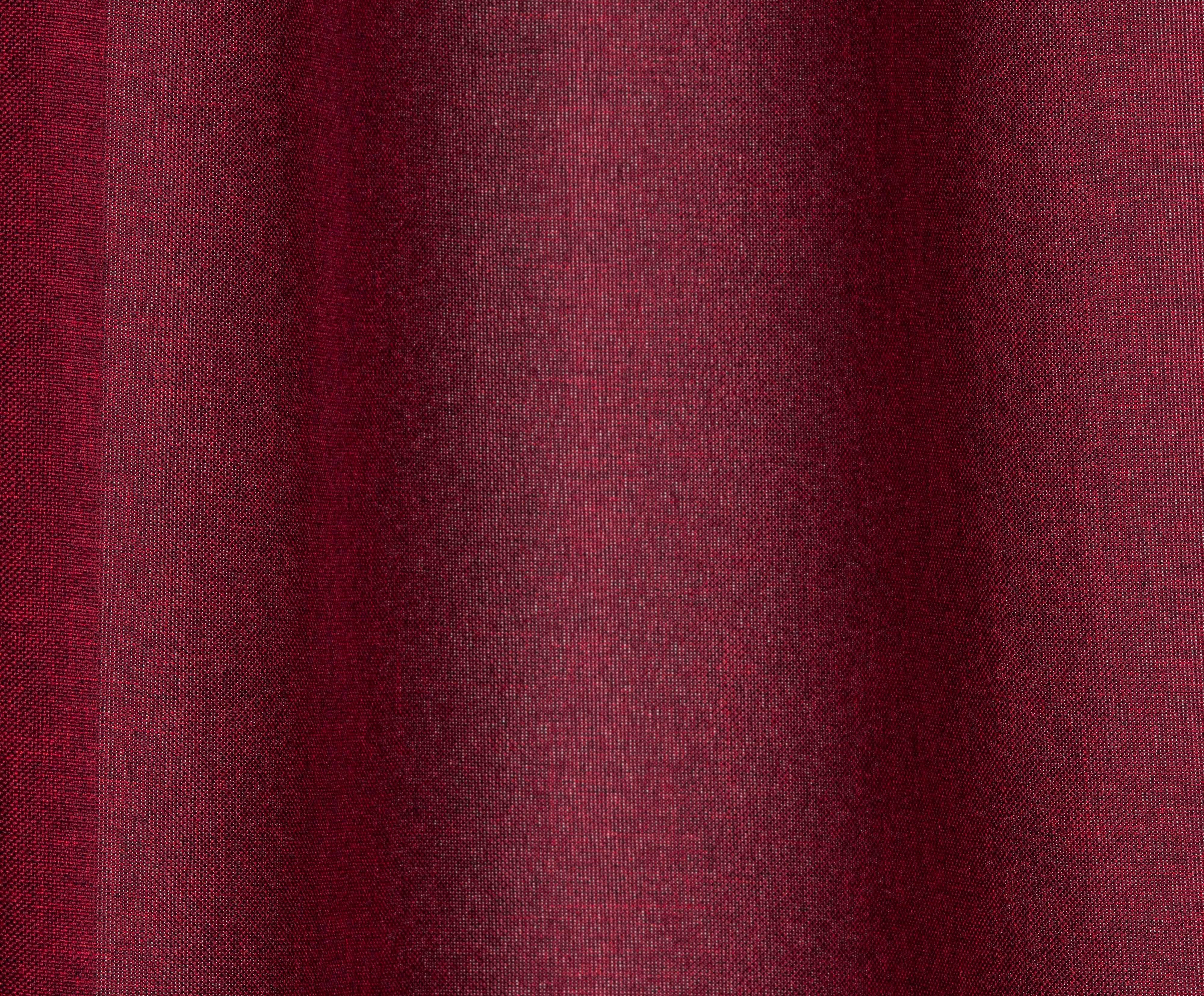 Vorhang (1 HxB: Panamagewebe Ösenschal, Ösen Linus Gözze, Uni bordeaux abdunkelnd, St), 245x140,