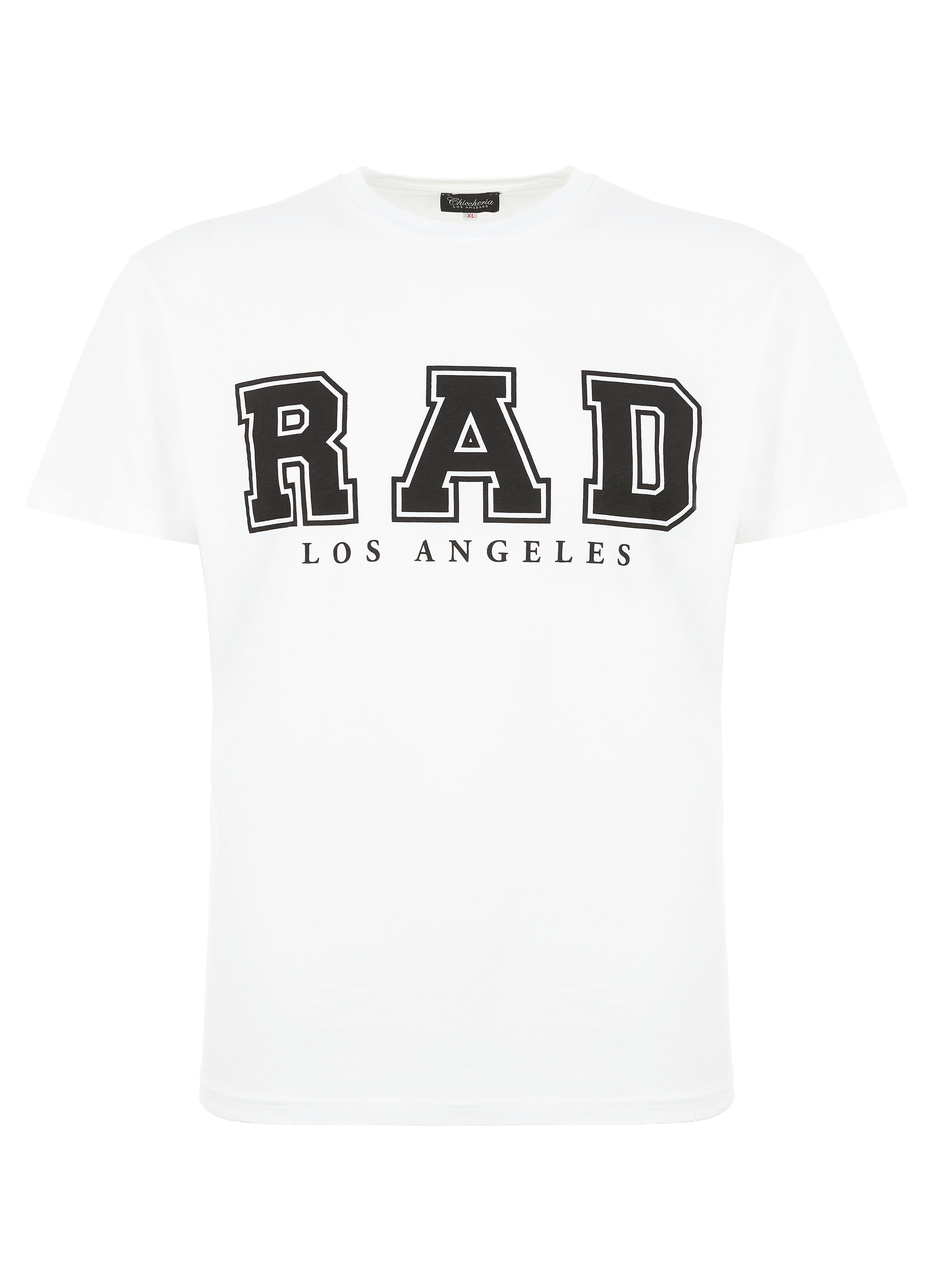 T-Shirt Brand in RAD Chiccheria Weiß Designed LA,