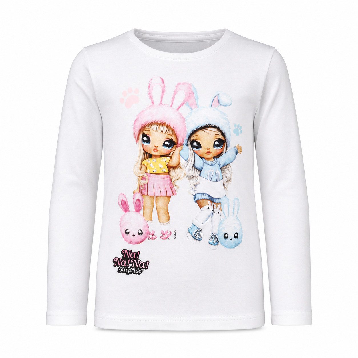 Na!Na!Na! Surprise Print-Shirt NA!Na! Surprise Kinder Mädchen Langarmshirt Shirt 100% Baumwolle Gr. 104 bis 110