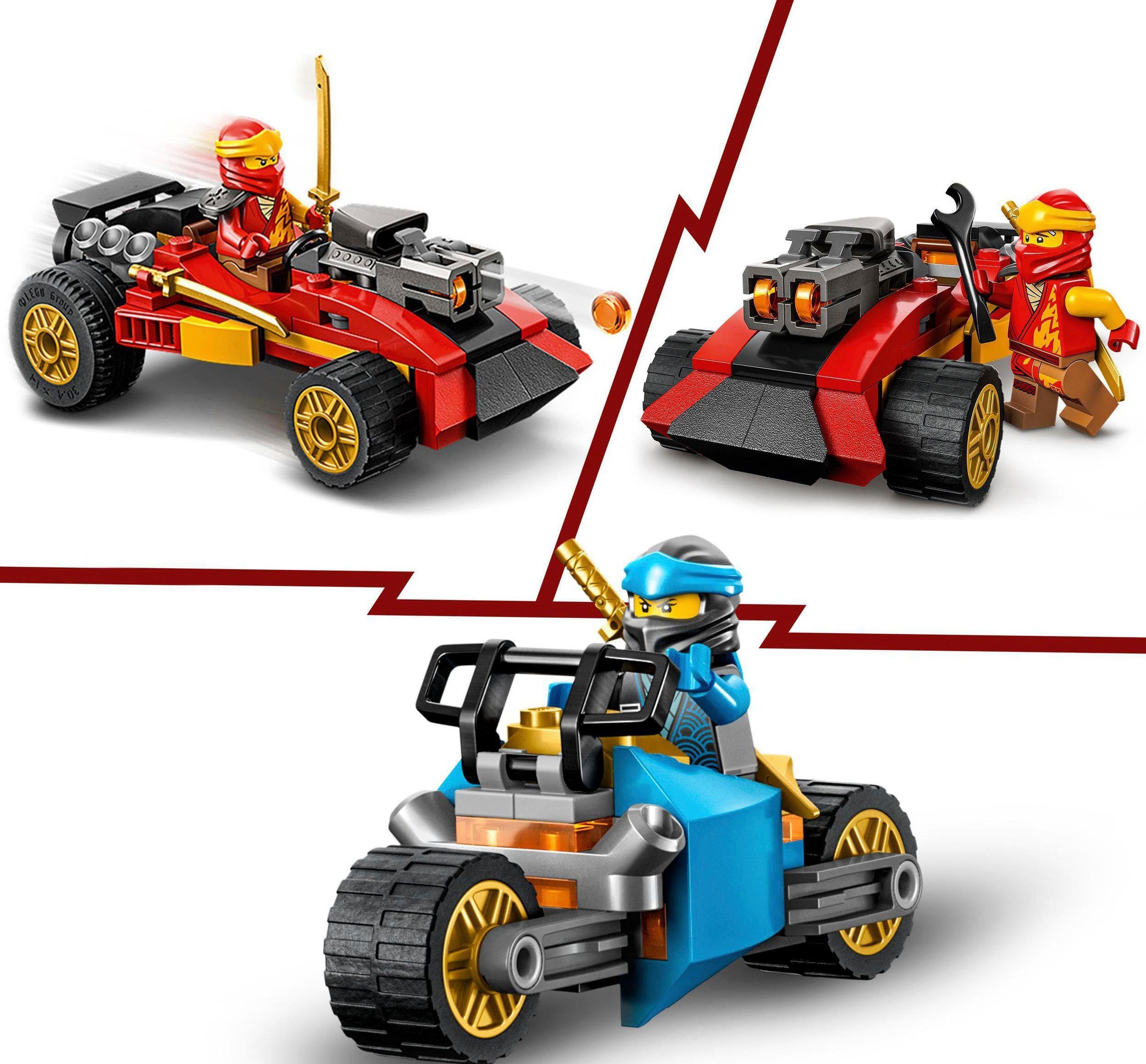 Made Konstruktionsspielsteine Ninja in NINJAGO, LEGO® Europe (71787), (530 St), LEGO® Steinebox Kreative