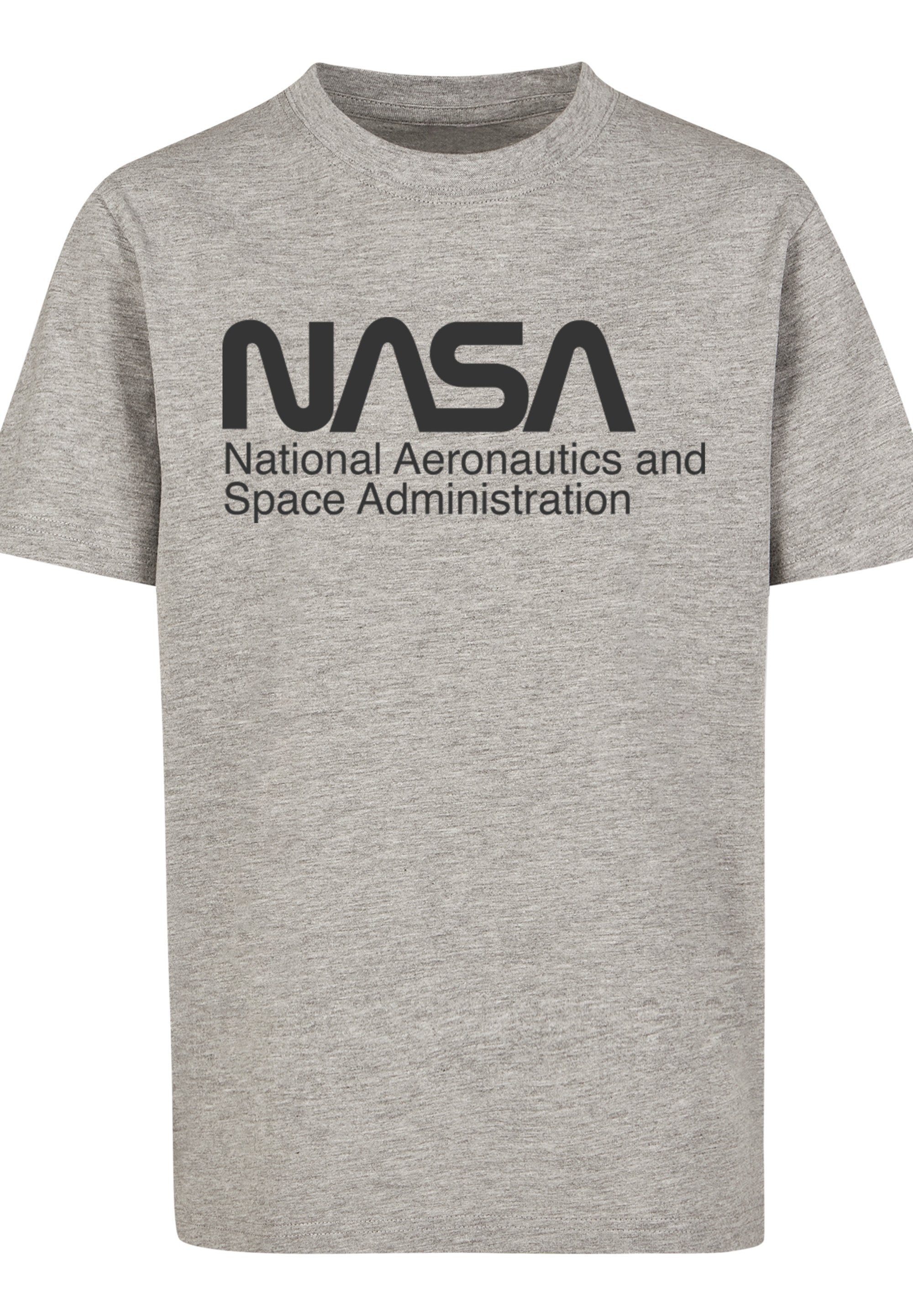 Print Tone NASA F4NT4STIC heather One grey Logo T-Shirt