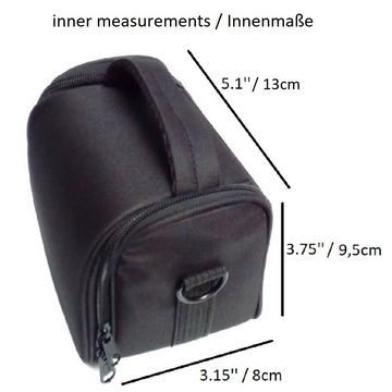 K-S-Trade Kameratasche für Sony RX100 Vll, Kameratasche Schultertasche Tragetasche Schutzhülle Fototasche bag