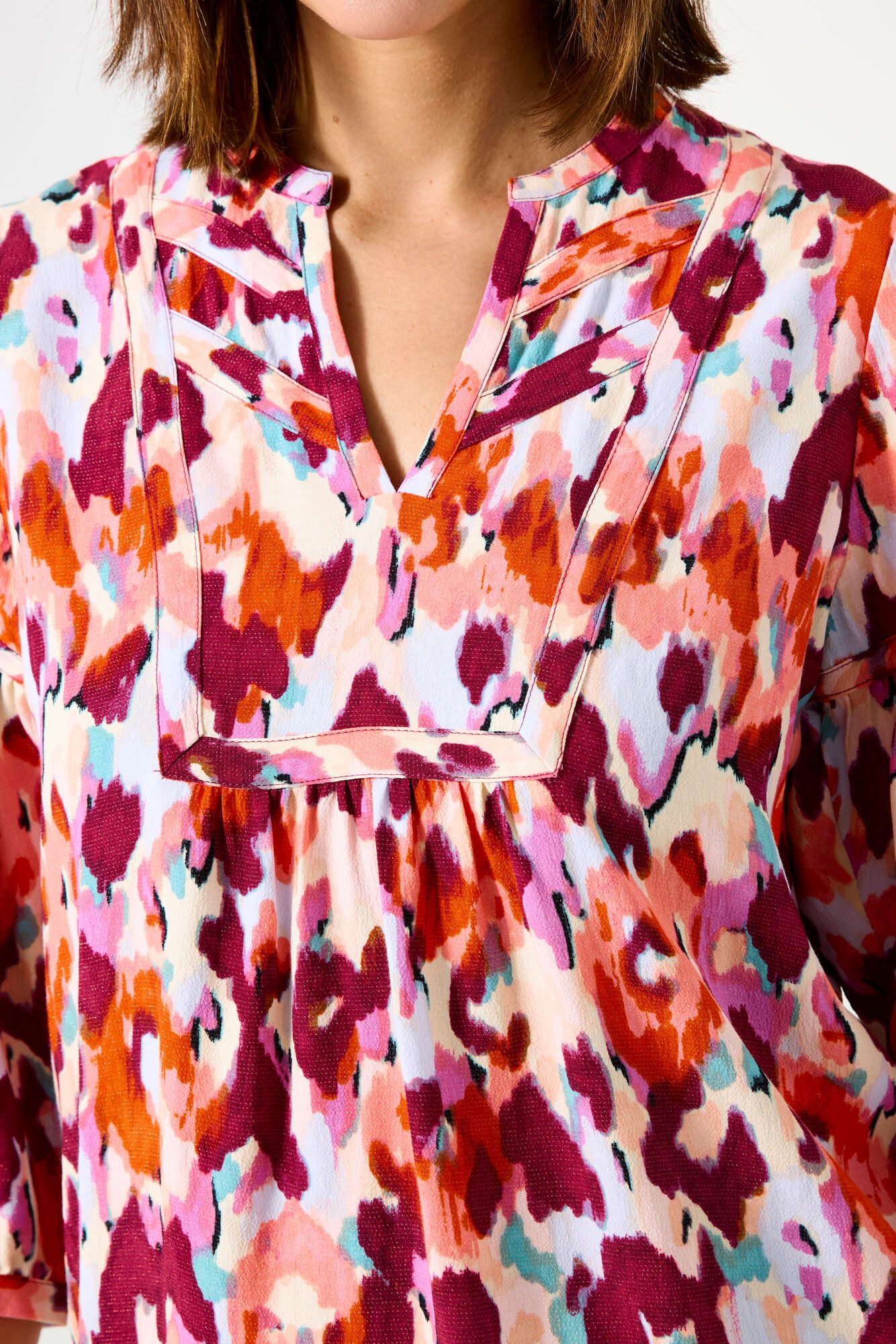 Garcia Langarmbluse Bluse