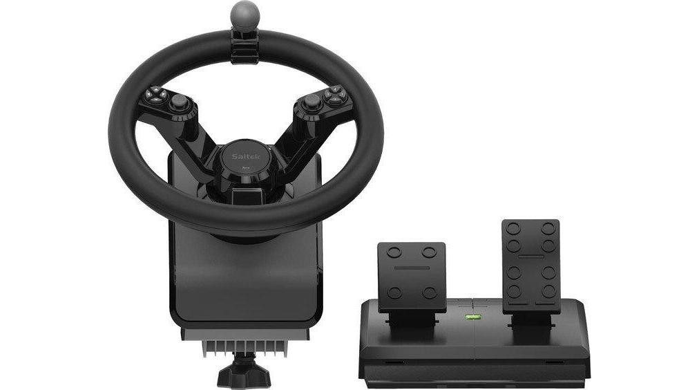 Logitech Logitech G Saitek Farm Sim Controller Lenkrad – Bild 3 von 4