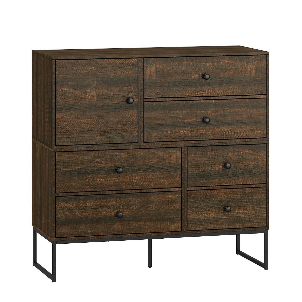 FUFU&GAGA Sideboard Küchenschrankmit 1 Schubladen, DIY günstig online kaufen