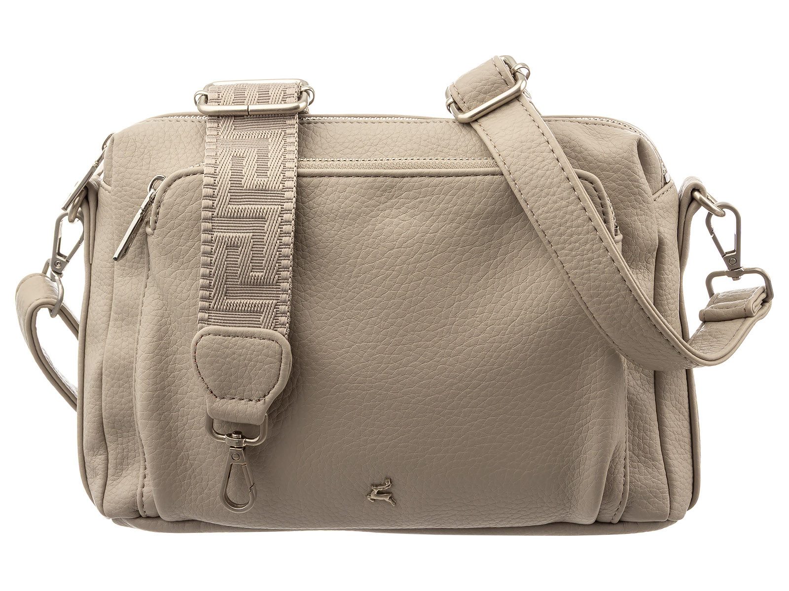 Prato Umhängetasche S950-G LM Joyce Umhängetasche genarbtes PU (Stück, 1-tlg., 1), genarpte Optik