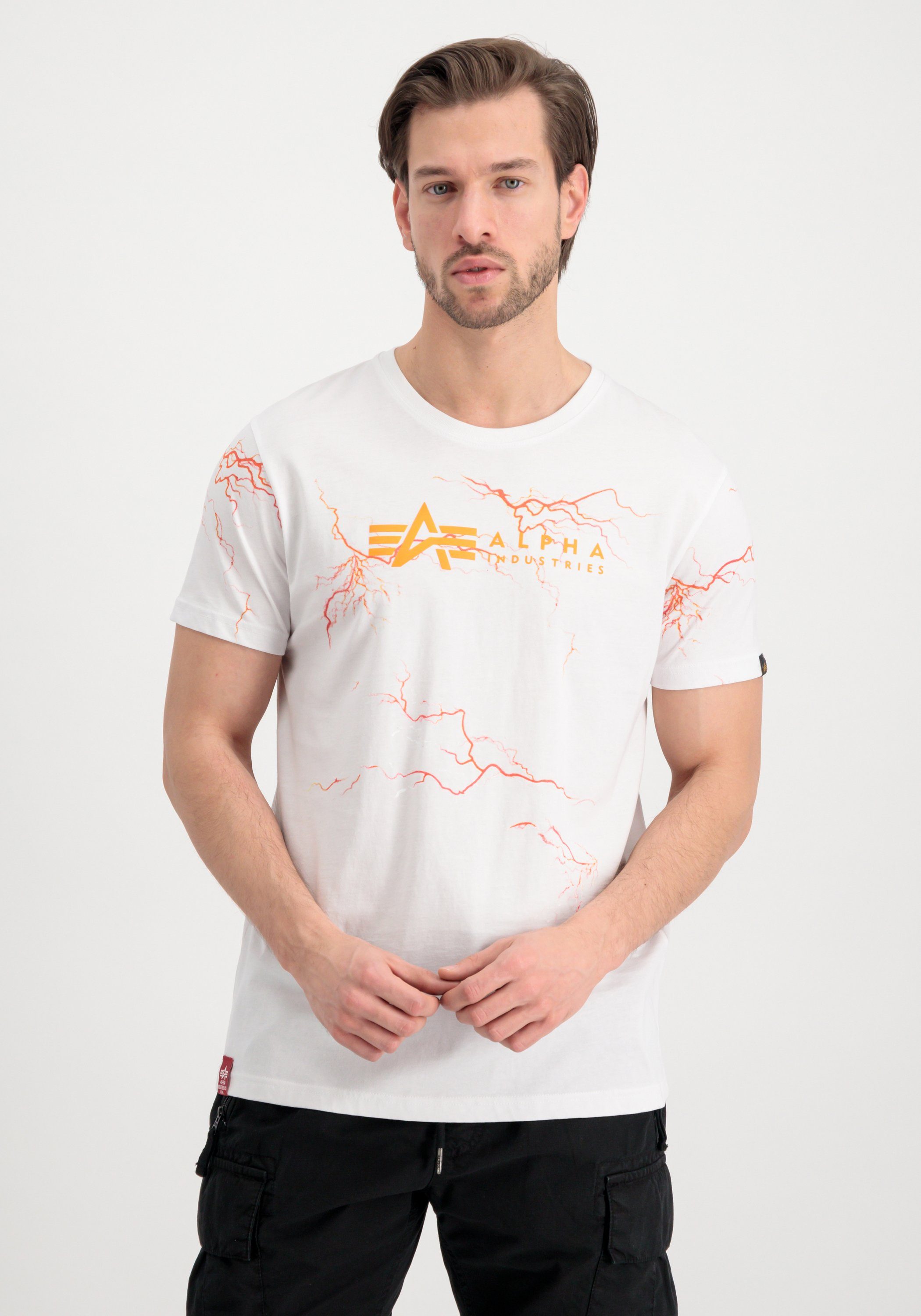 Alpha Industries T-Shirt Lightning AOP T-Shirt