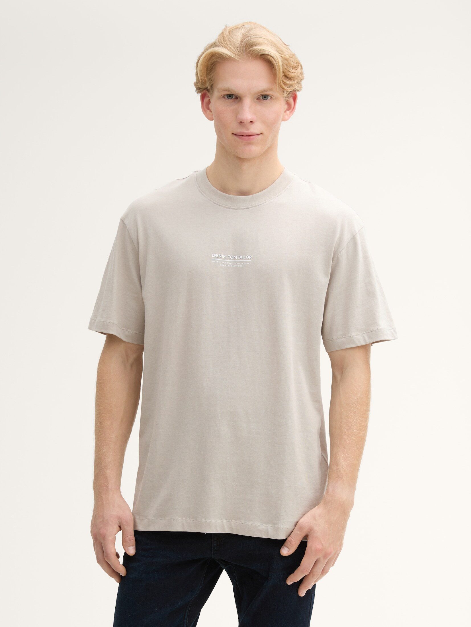 TOM TAILOR Denim T-Shirt Relaxed Fit günstig online kaufen