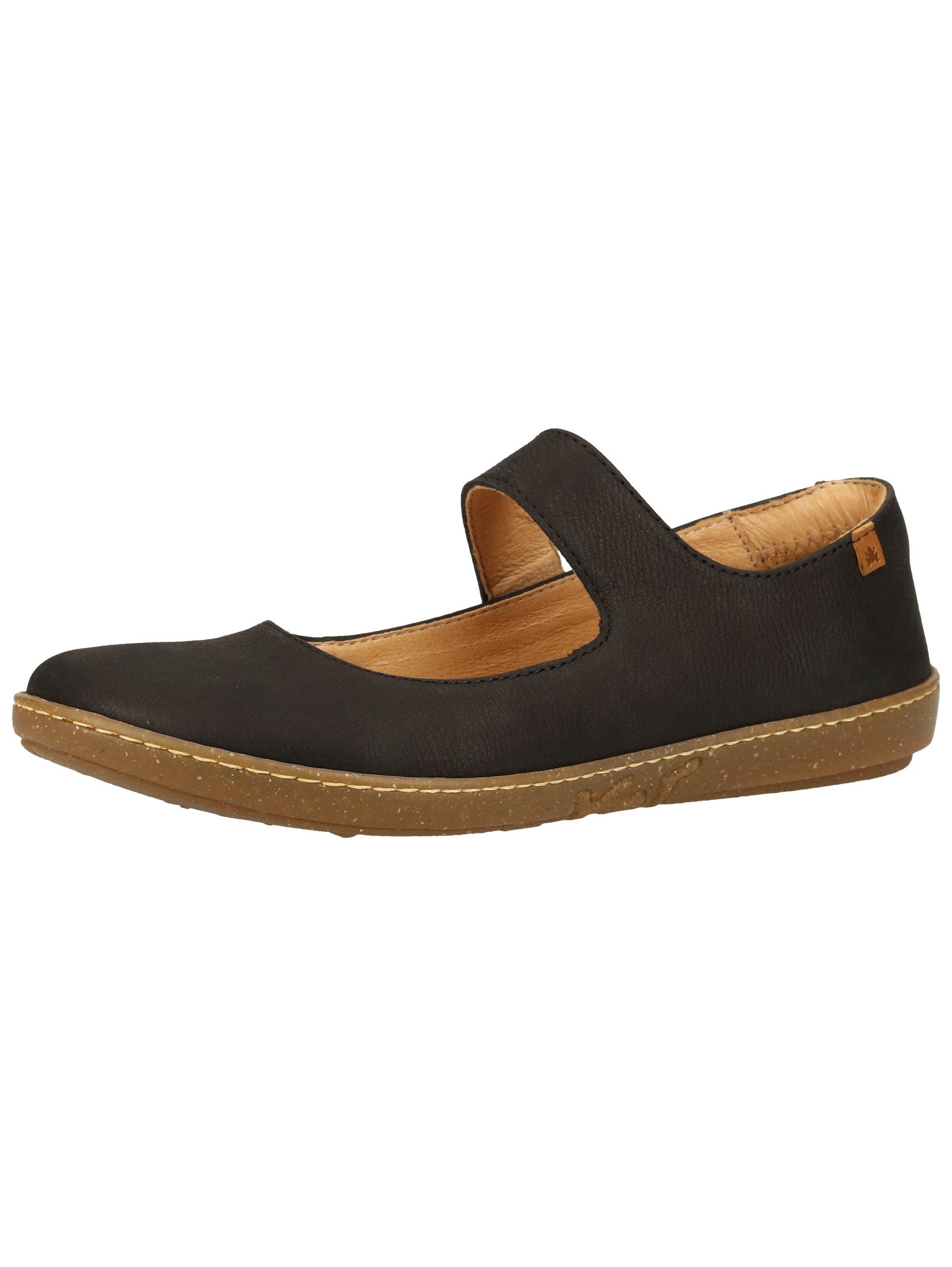El Naturalista Ballerinas Leder Riemchenballerina