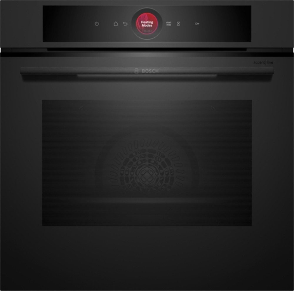 BOSCH Einbaubackofen Serie 8 Serie 8, HBG974LM1, Einbau-Backofen, Schwarz, 60 x 60 cm, EEK: A+, Pyrolyse-Selbstreinigung, Selbstreinigungs-Technik (Pyrolyse)