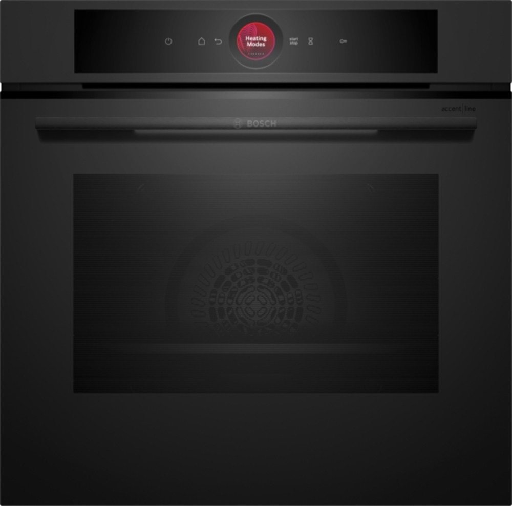 BOSCH Einbaubackofen Serie 8 Serie 8, HBG974LM1, Einbau-Backofen, Schwarz, 60 x 60 cm, EEK: A+, Pyrolyse-Selbstreinigung, Selbstreinigungs-Technik (Pyrolyse)