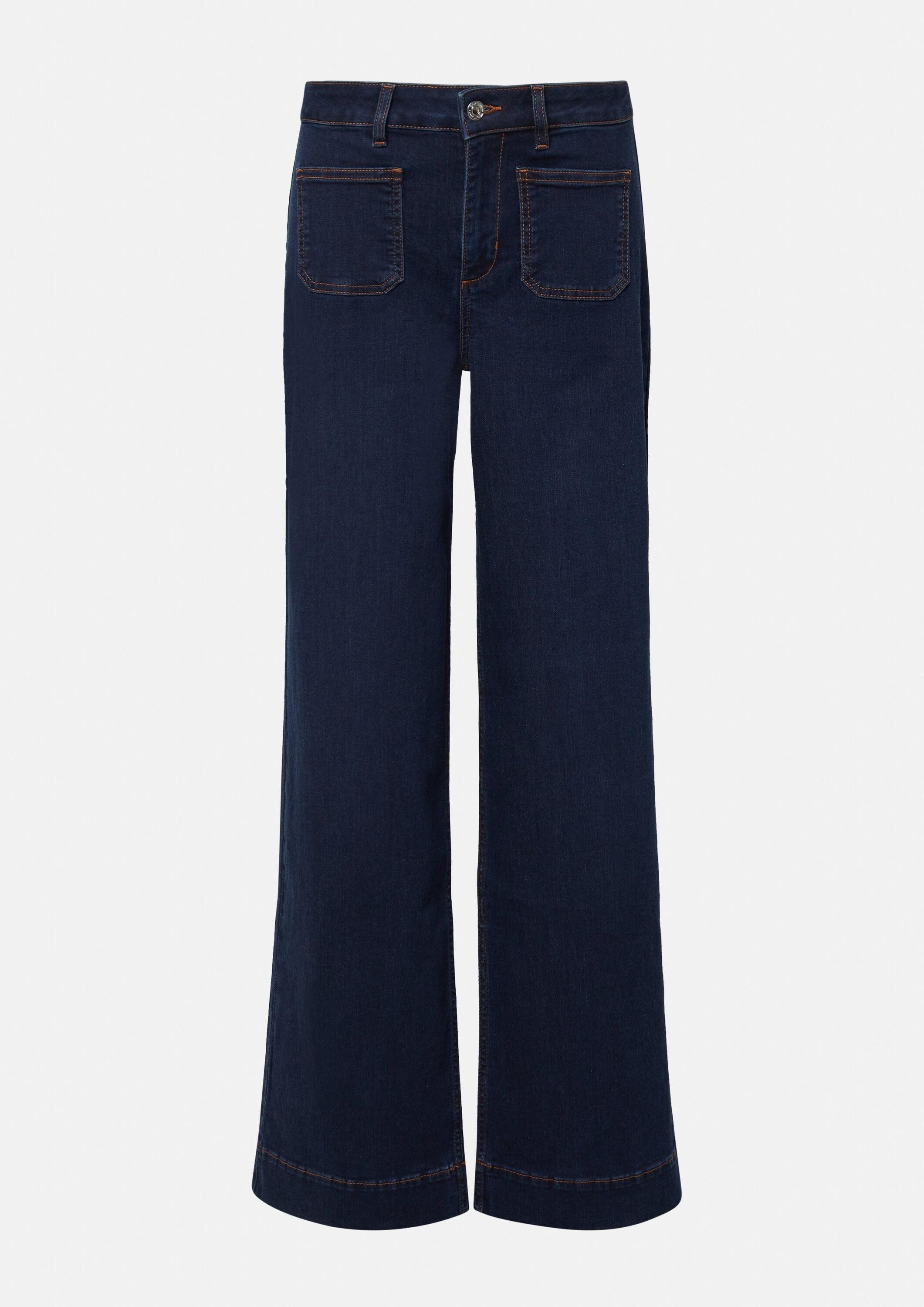 Weite Jeans Jeans-Hose