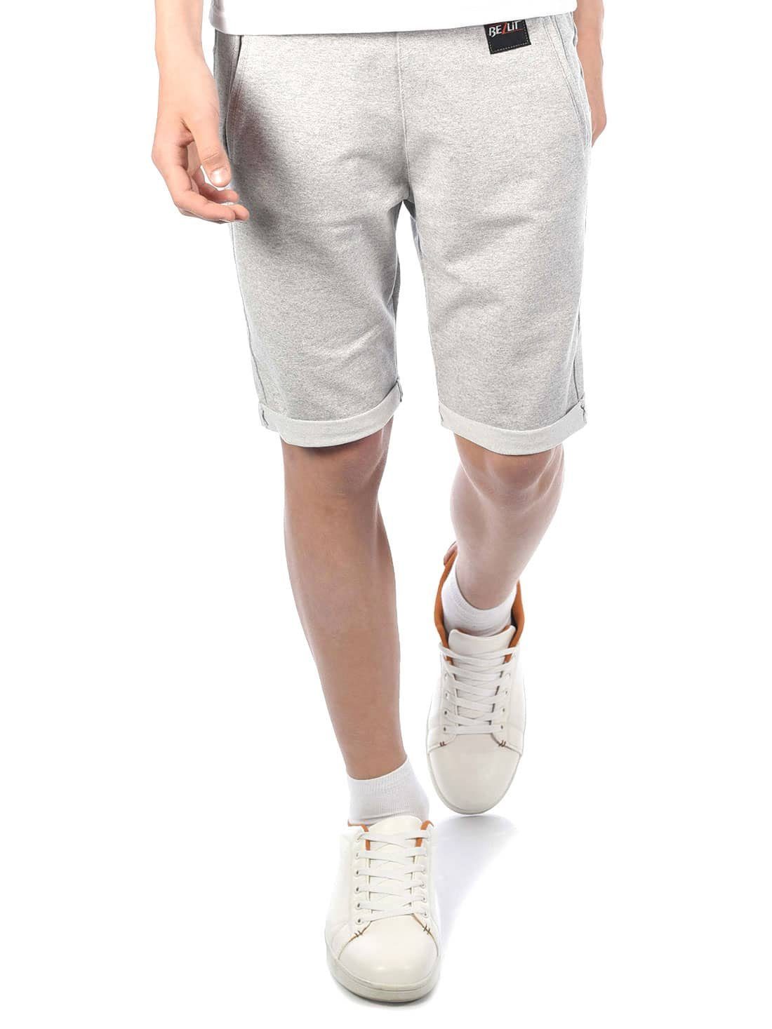 BEZLIT Shorts Kinder Jungen Stoff Shorts (1-tlg) Grau