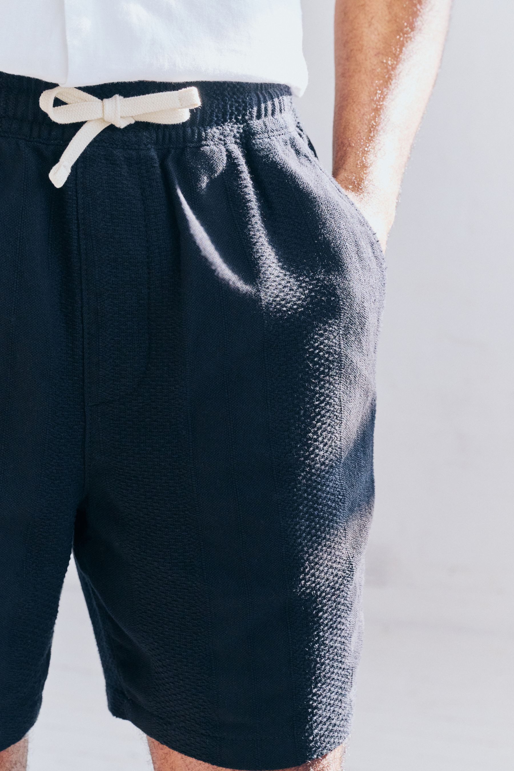 Next Shorts Shorts mit Strukturstreifen und günstig online kaufen