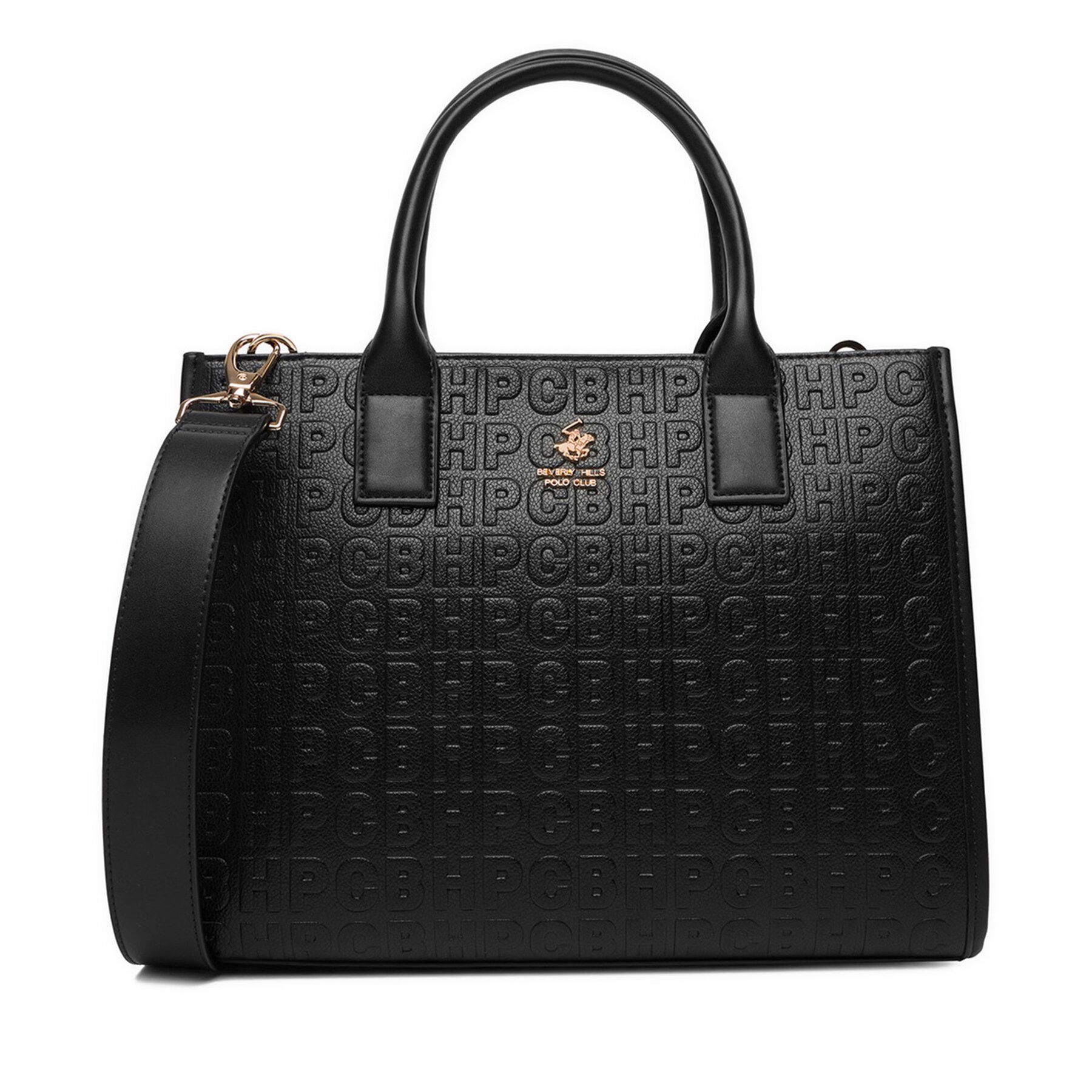 BEVERLY HILLS POLO CLUB Umhängetasche Beverly Hills Polo Club Damen Tasche Schwarz
