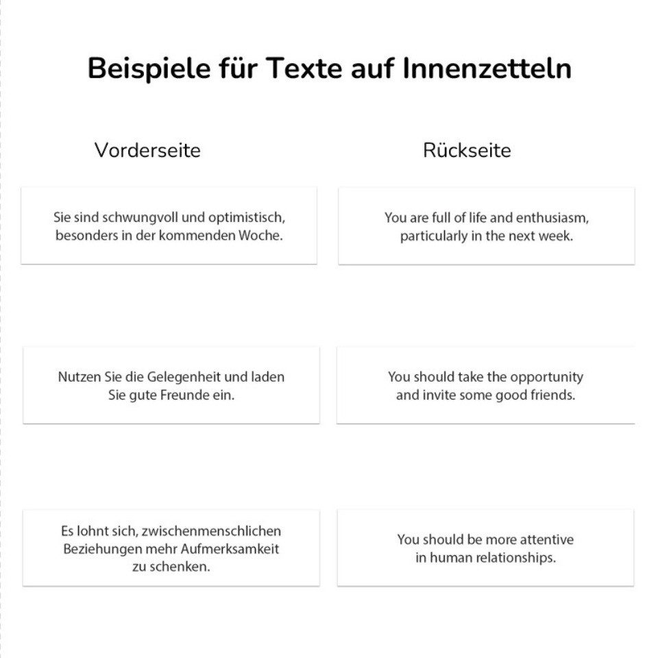 Sweet & Lucky Kekse Glückskekse 10er Box