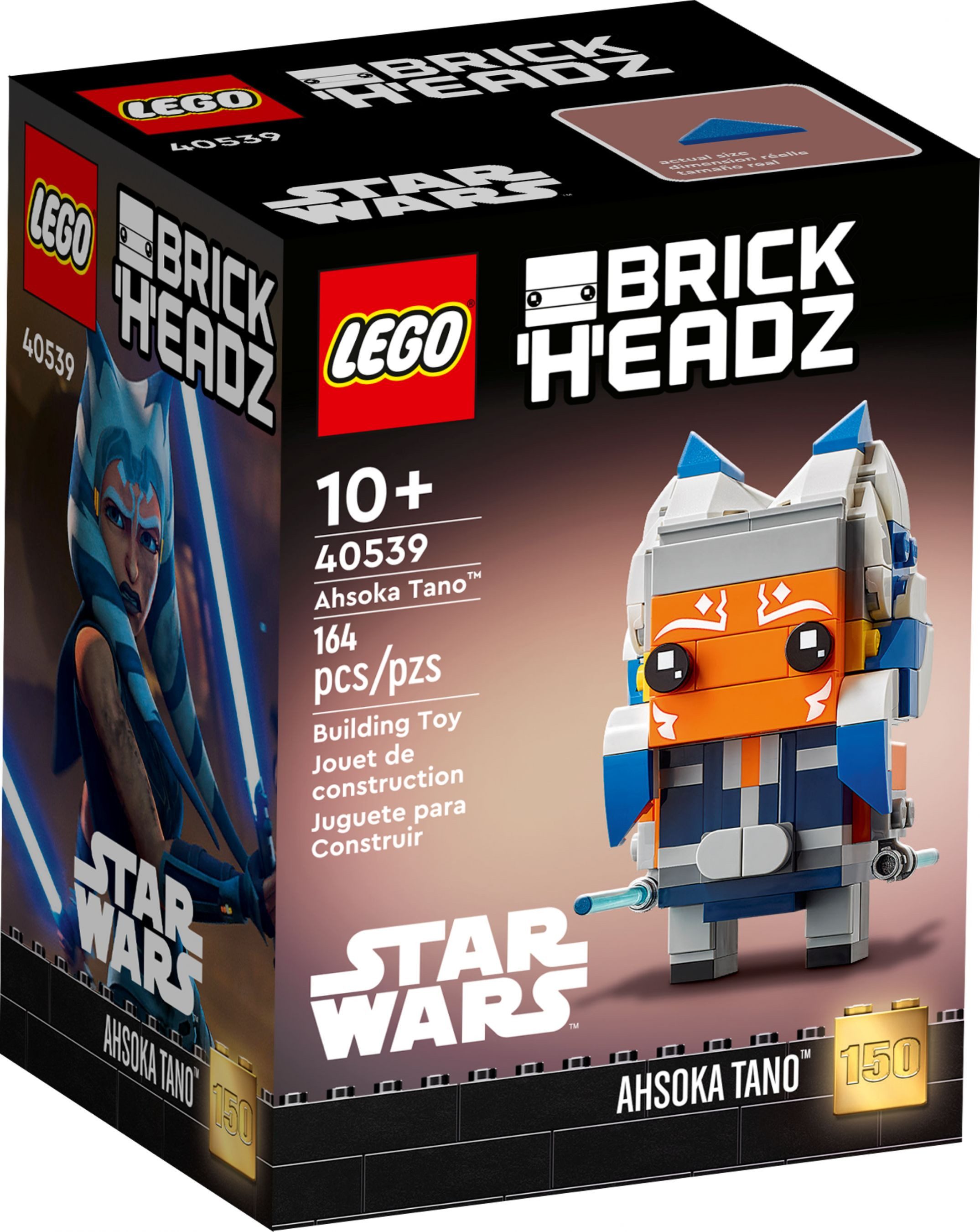 LEGO® LEGO® BrickHeadz 40539 Ahsoka Tano™ Konstruktionsspielsteine, (164 St günstig online kaufen