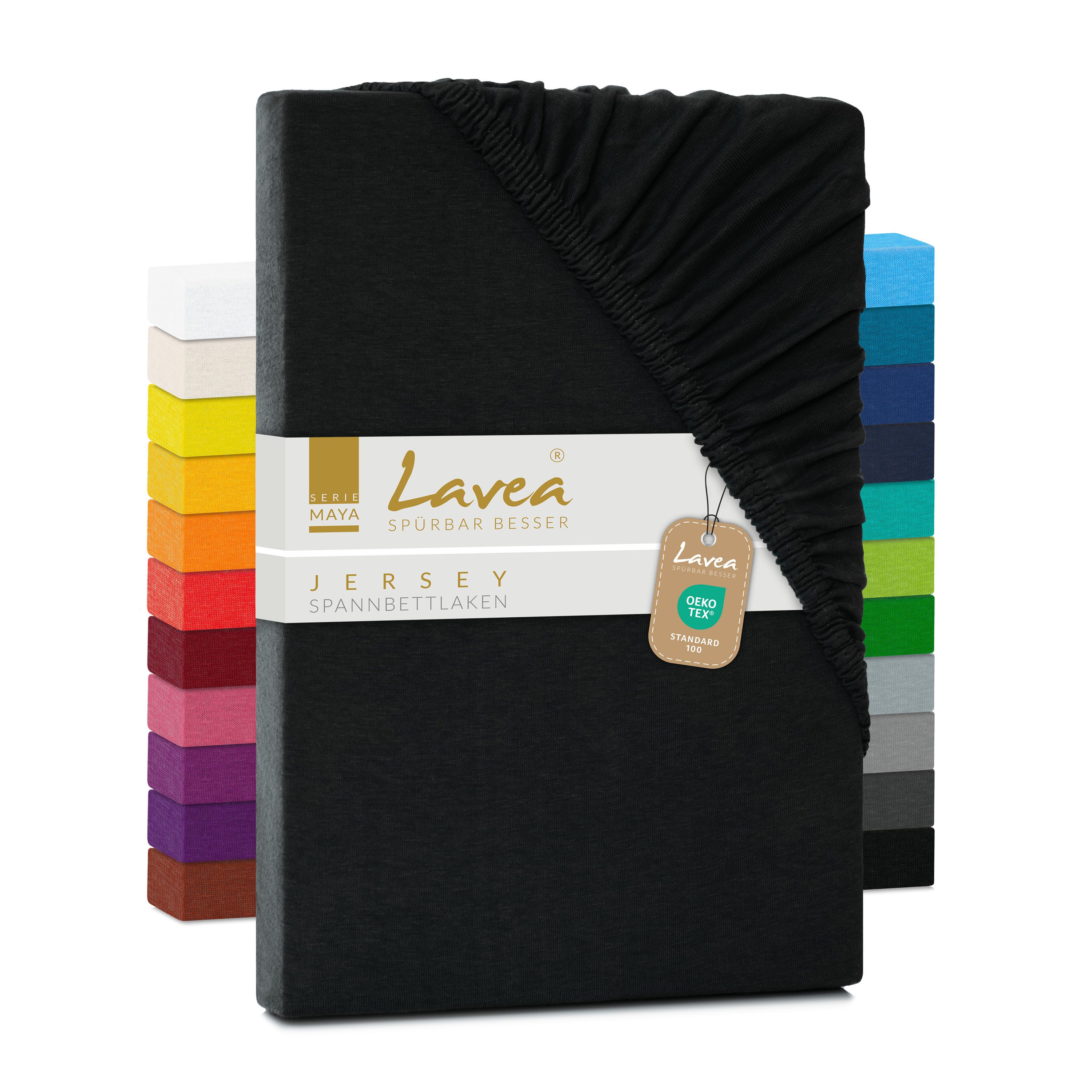 Lavea Spannbettlaken Maya, in Gr. 60x140, günstig online kaufen
