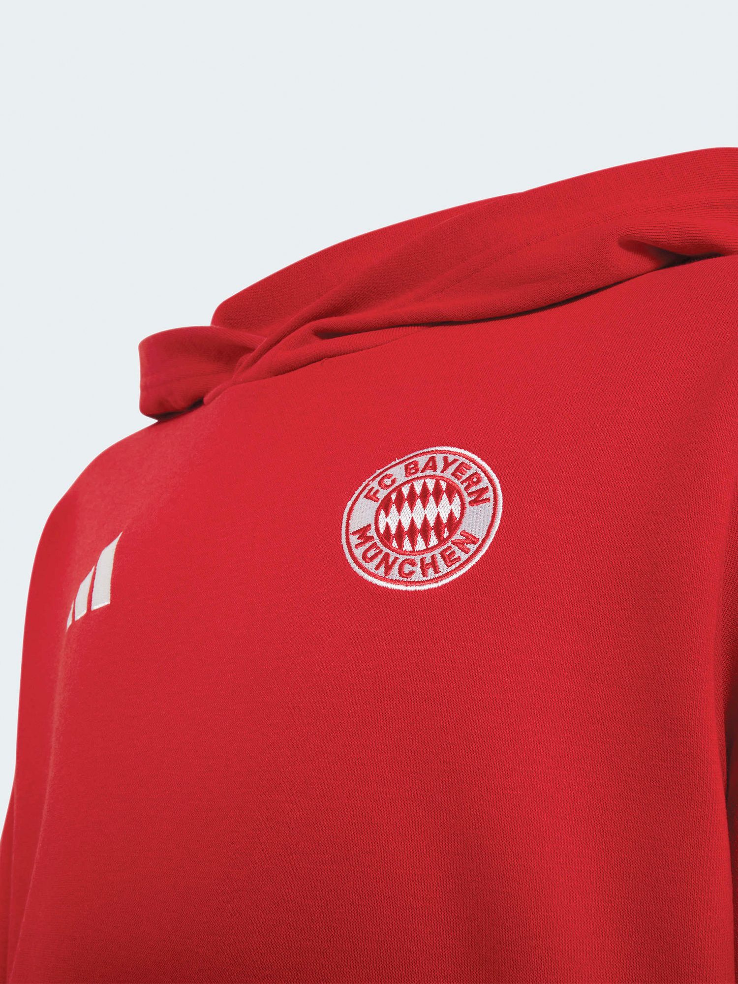 adidas Performance Kapuzenpullover FC Bayern München, Hoodie DNA, Kinder, Rot
