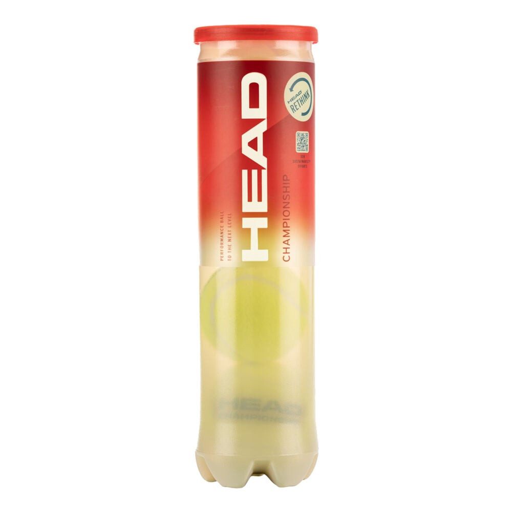 Head Tennisball Championship 4 Pack - Tennisball