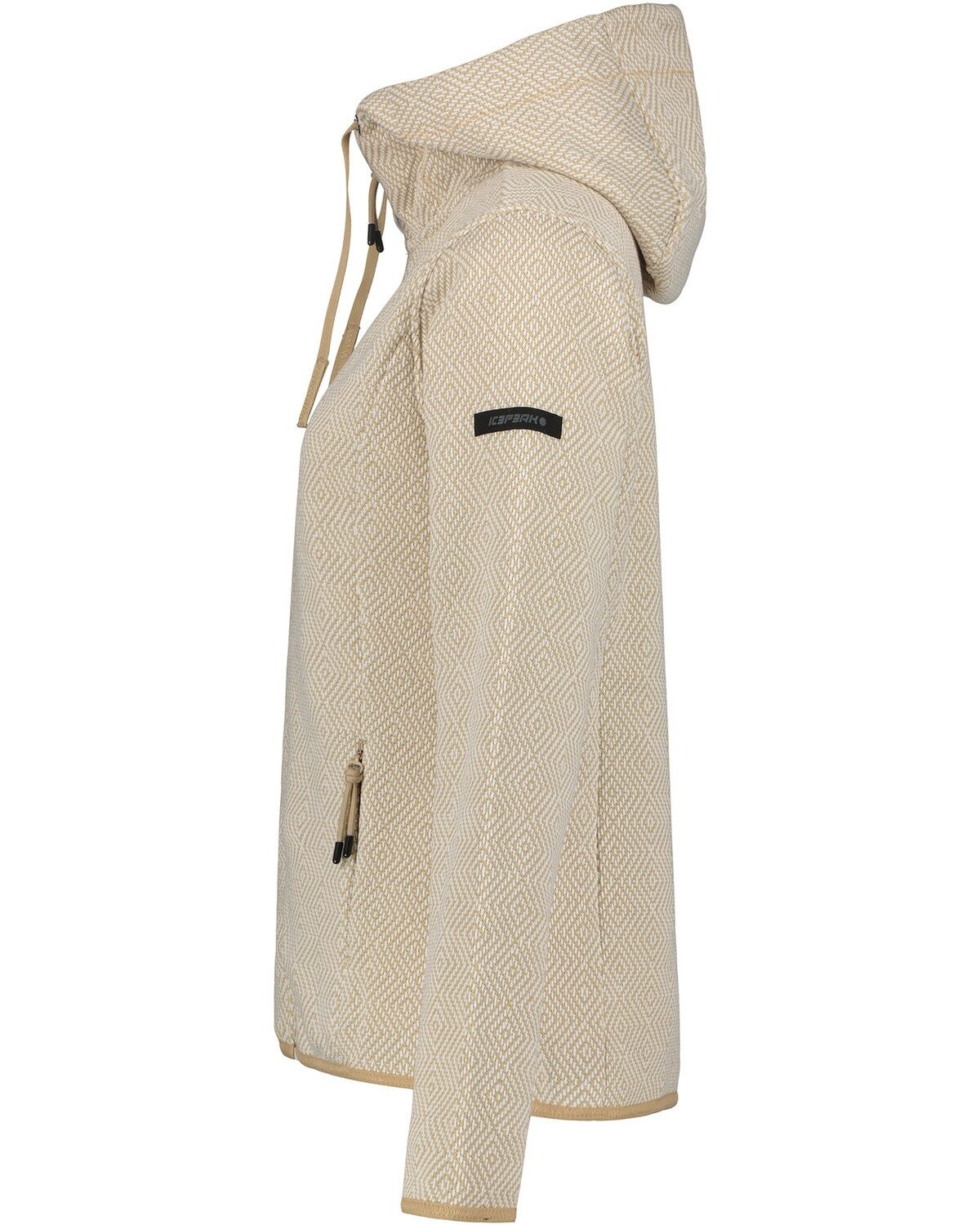 Icepeak Fleecejacke Damen Hoodie-Midlayer Auen