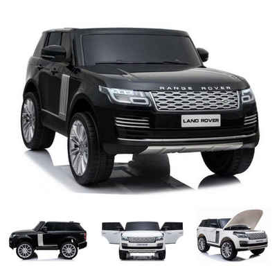 ES-Toys Elektro-Kinderauto Kinder Elektroauto Land Rover, Belastbarkeit 60 kg, Range Rover EVA-Reifen Allradantrieb