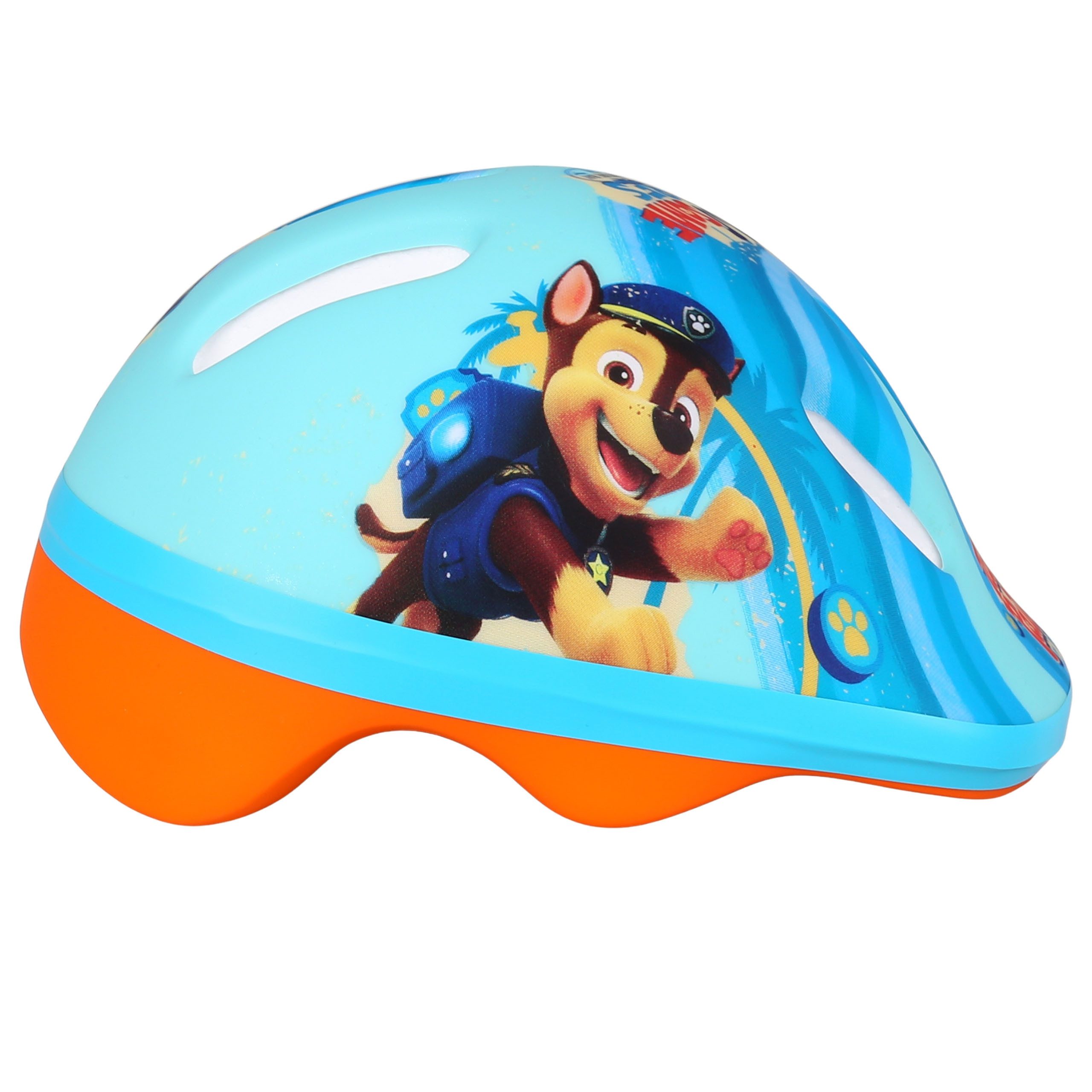 PAW PATROL Fahrradhelm Paw Patrol Chase Marshall Bunter Kinder Fahrradhelm,Jungen,44-48 cm