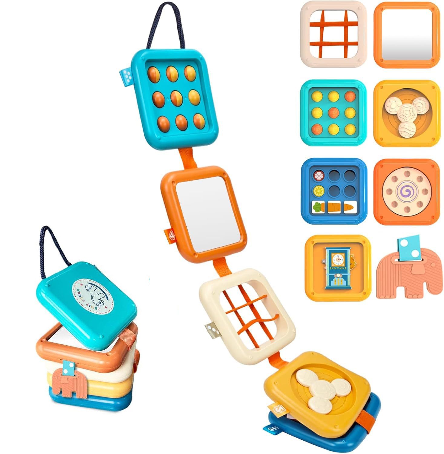 FOUORTUNATE-BEE Lernspielzeug Montessori Motorikwürfel Spielzeug Aktivitäts günstig online kaufen