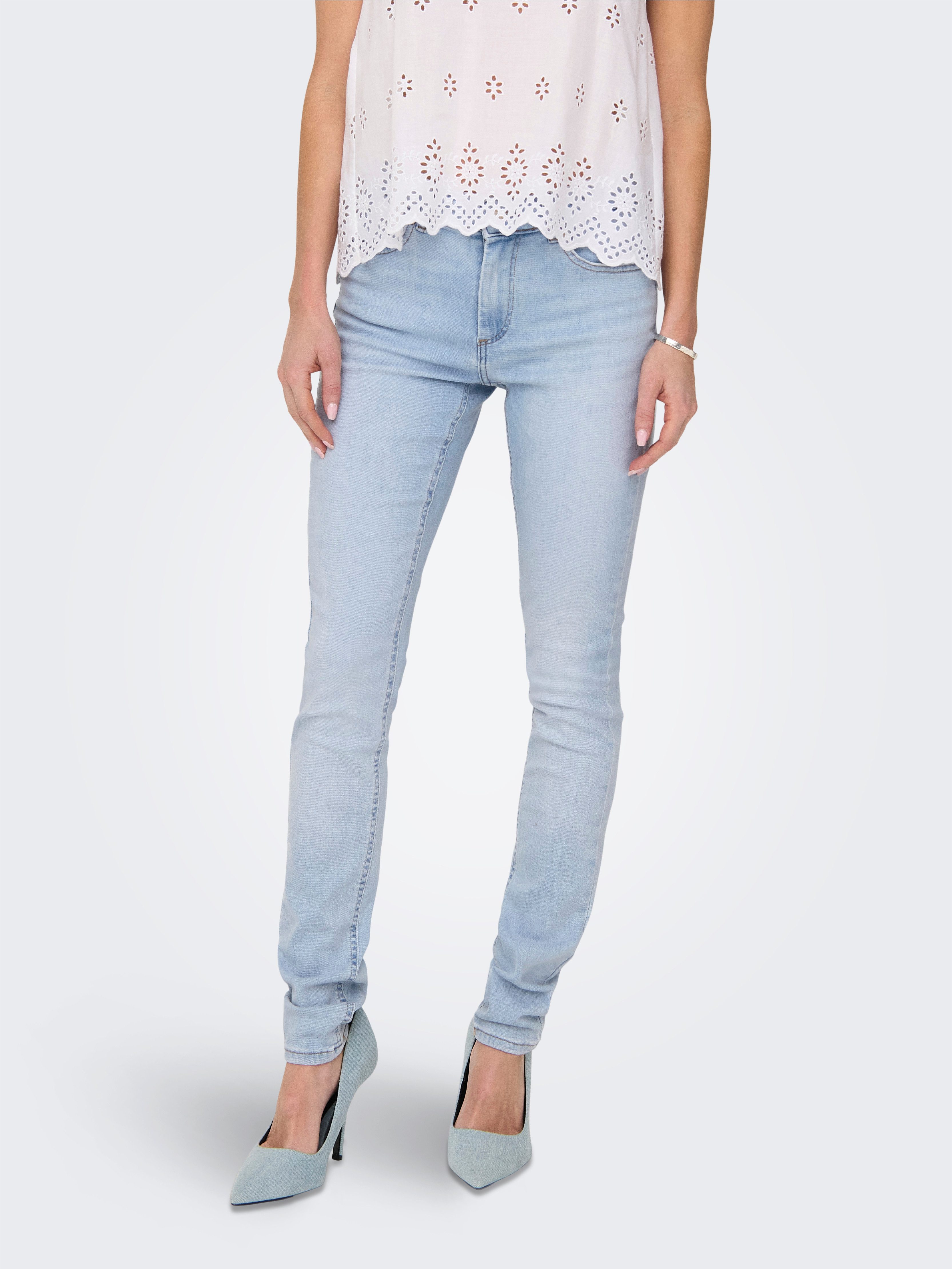 ONLY Skinny-fit-Jeans ONLBLUSH MID SKINNY DNM günstig online kaufen