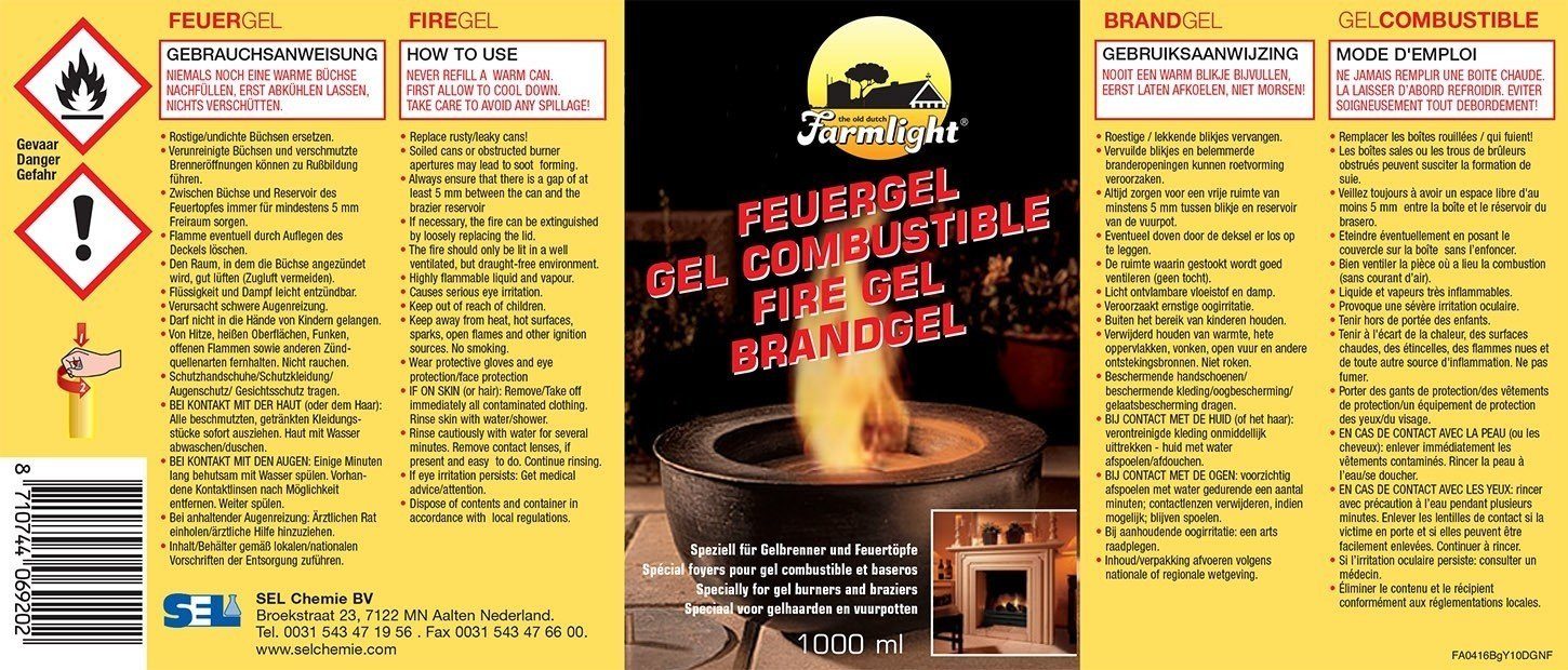 Moritz Brennpaste 1L Brenngel Sicherheits-brennpaste Feuergel Feuer, (Brennstoff), für Fondue, Rechauds, Chaving Dishes, Anzünder für Lotus Grill