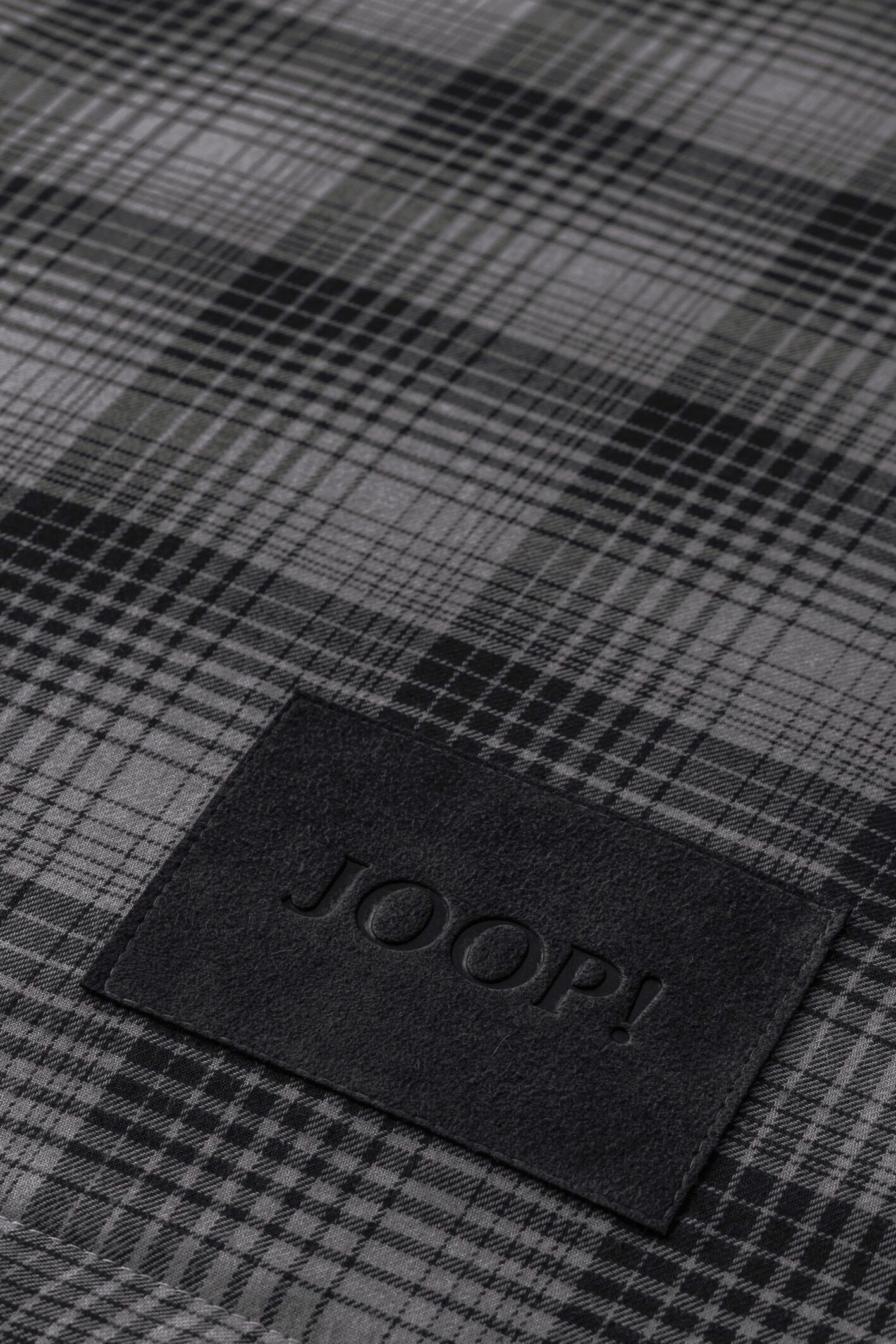 JOOP! Bettwäsche JOOP! LIVING - SOFT CHECKS Kissenbezug, Textil, 1 teilig