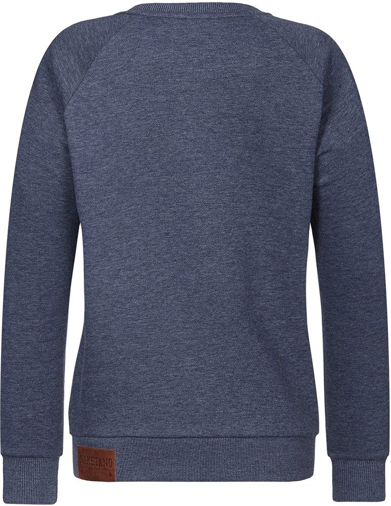 naketano Rundhalspullover Krokettenhorst günstig online kaufen