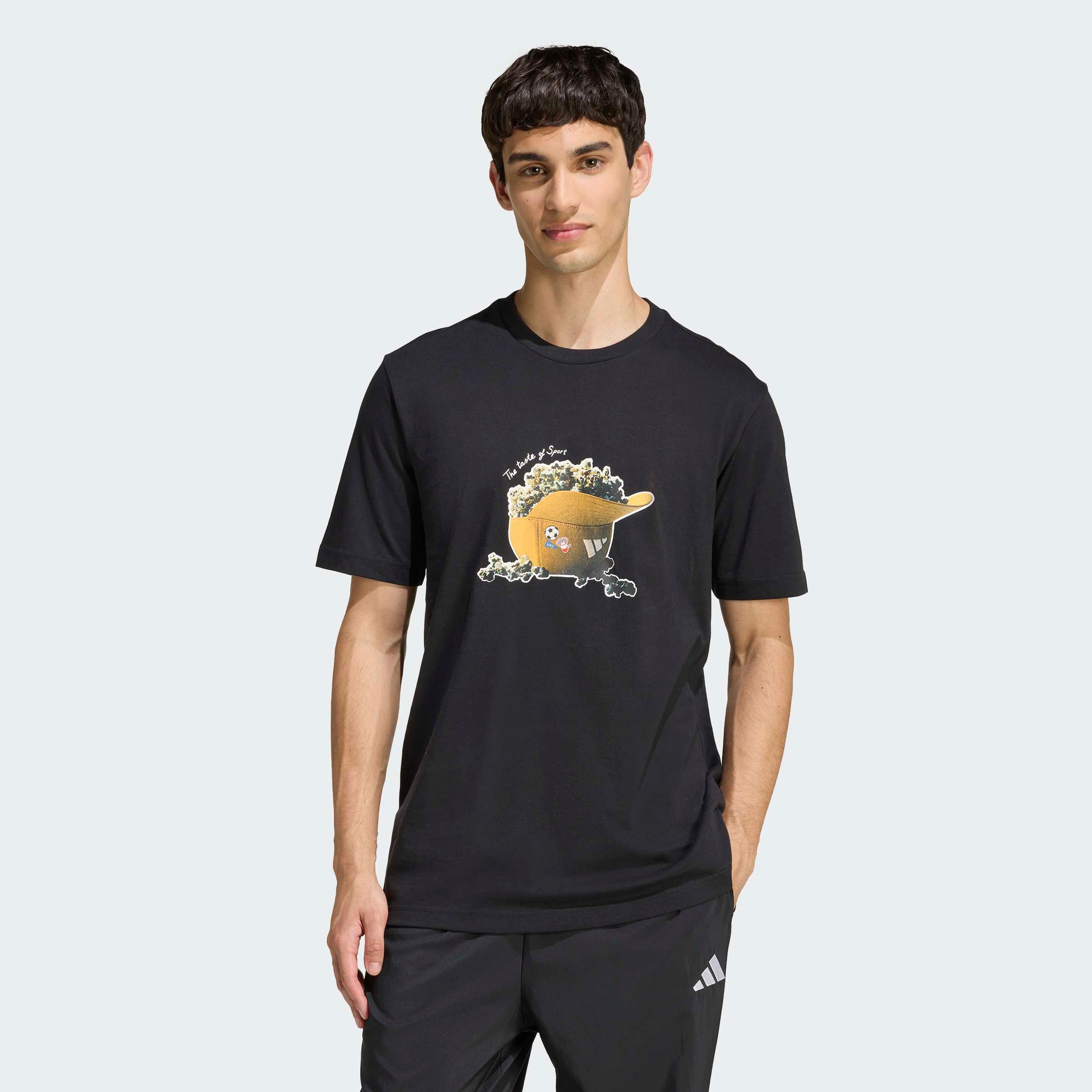 adidas Sportswear T-Shirt SNACK POPCORN GRAFIK günstig online kaufen