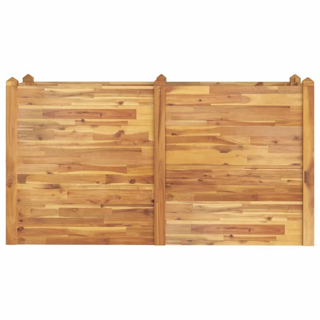 vidaXL Hochbeet Hochbeet 160x60x84 cm Massivholz (1 St)