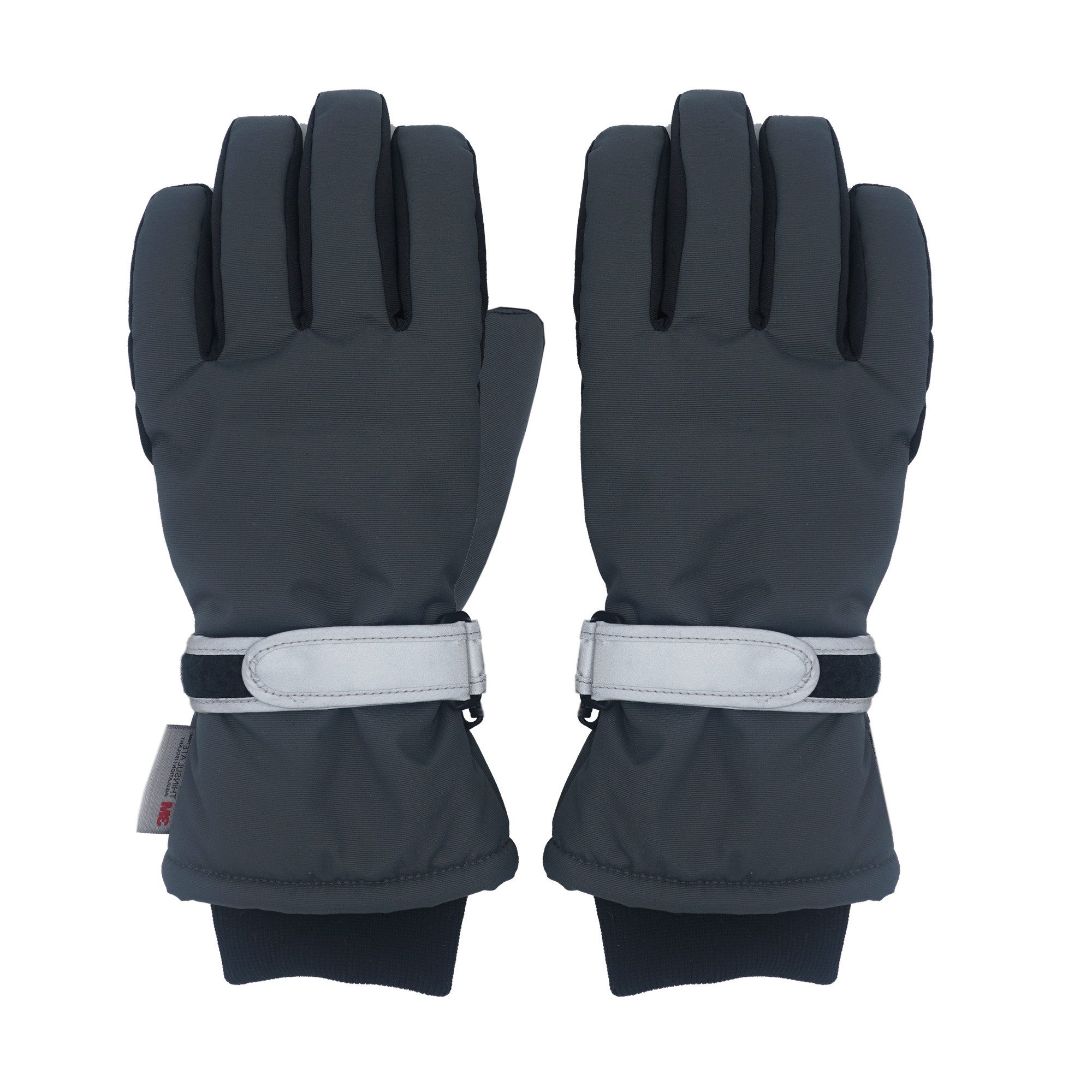 MAXIMO Thermohandschuhe (1 Paar) Klettverschluß, Fleecefutter, Strickbündchen