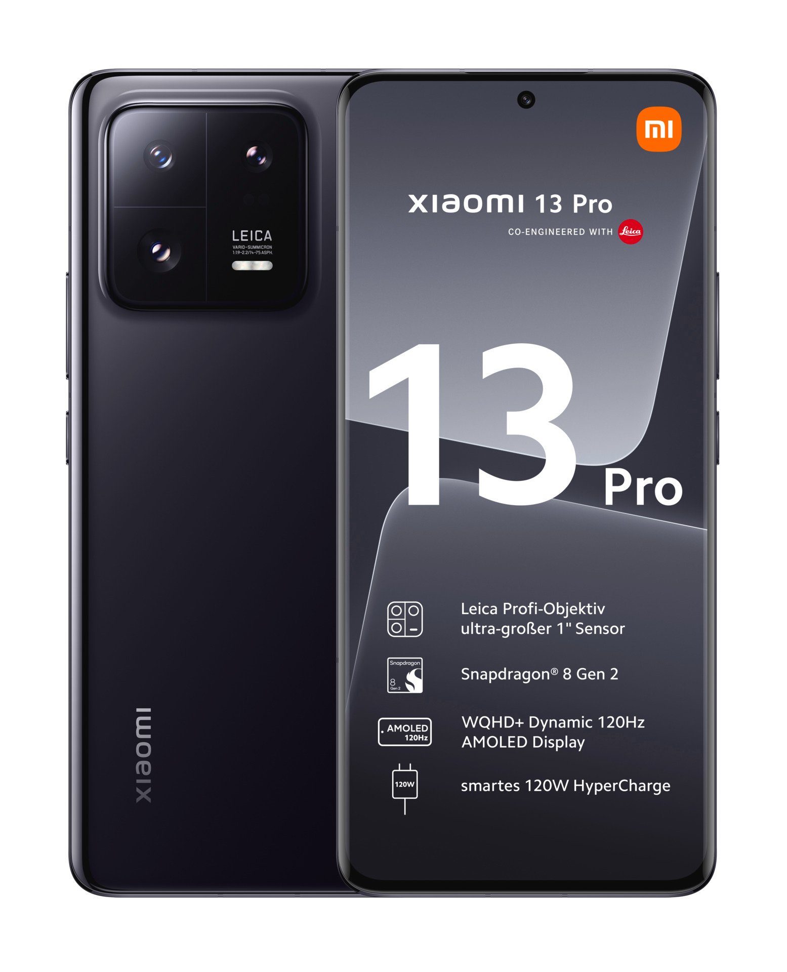 Xiaomi 13 Pro 12GB+256GB Smartphone (17,09 cm/6,73 Zoll, 256 GB Speicherplatz, 50 MP Kamera)