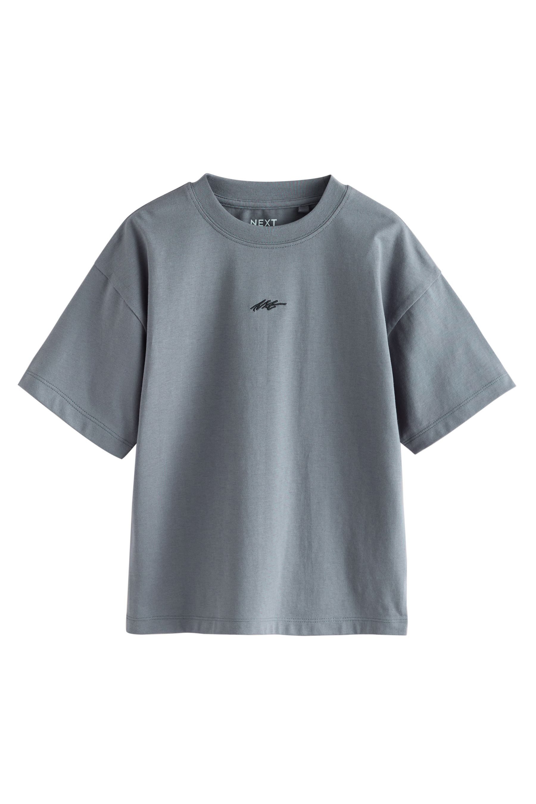 Next T-Shirt T-Shirt mit Grafik und kurzen Ärmeln, 4er-Pack (4-tlg)