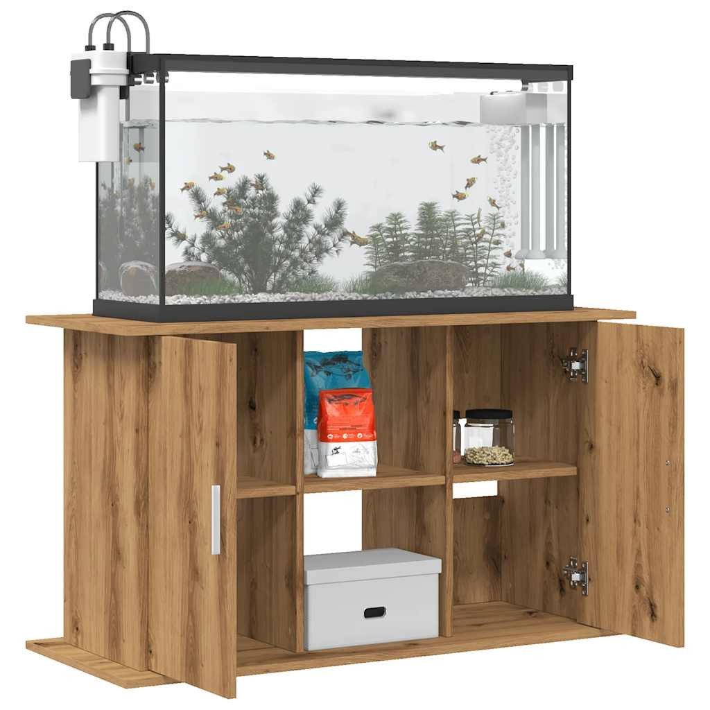 vidaXL Aquariumunterschrank 101 x 41 x 58 cm Aquariumständer Artisan-Eiche 101x41x58 cm Spanplatte