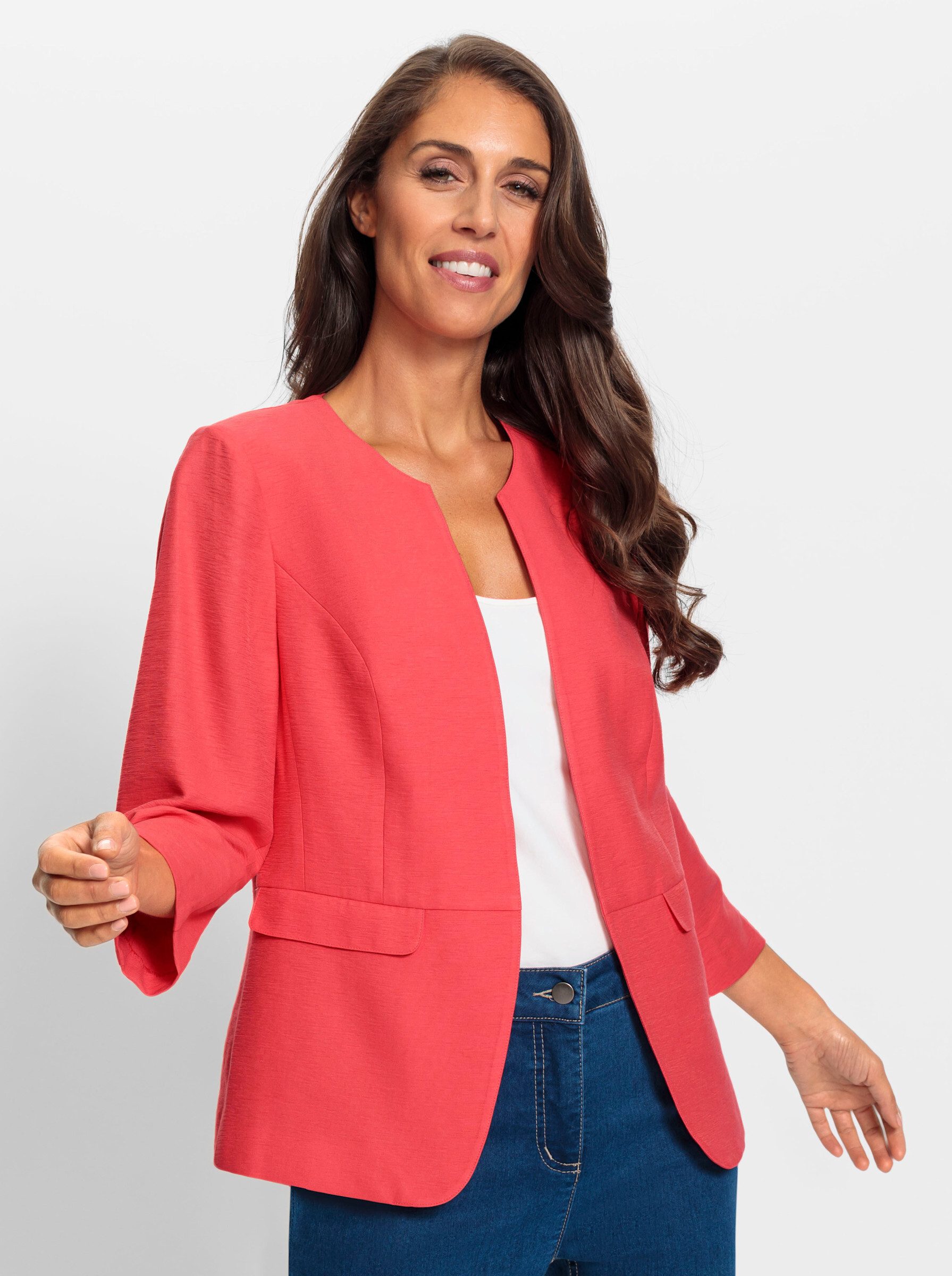 Blusenblazer Kurzblazer