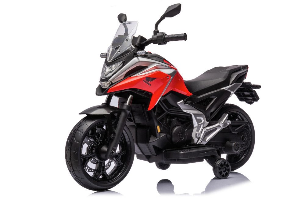 Elektro-Kindermotorrad Kinder Elektromotorrad Honda NC750X 12 Volt Motor + LED + Multimedia, Belastbarkeit 30 kg