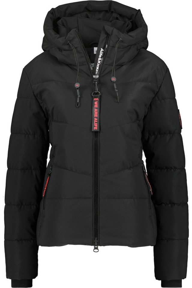 Alife & Kickin Winterjacke Michaela Steppjacke Pufferjacket mit Kapuze