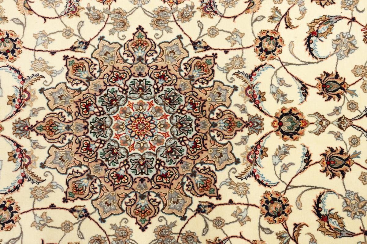 Seidenkette Höhe: mm Orientteppich, 6 Trading, rechteckig, Orientteppich Nain Handgeknüpfter 147x236 Isfahan