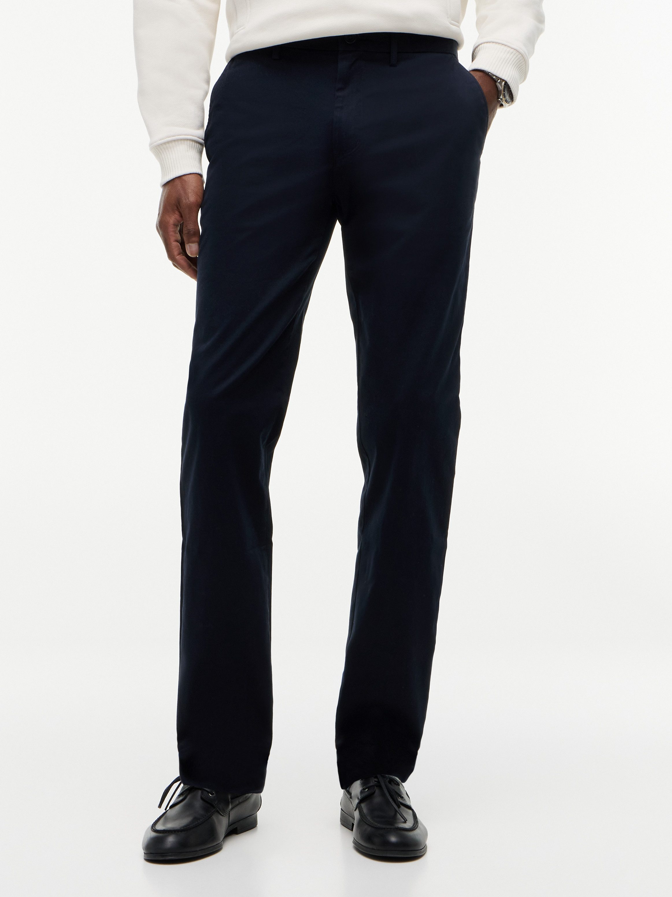 Tommy Hilfiger Chinohose Chino Denton 1985 PIMA CO Straight Fit