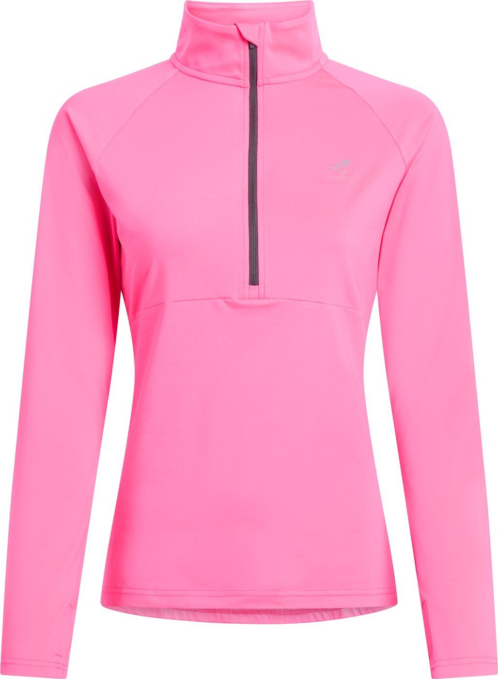 Langarmshirt Da.-Langarmshirt Carla W PINK/ANTHRACITE