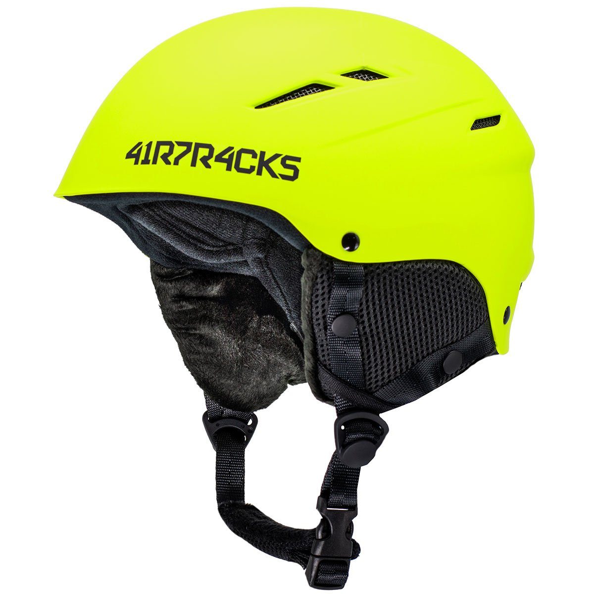 Airtracks Snowboardhelm Ski - Snowboard Helm STAR T-200 (für Herren und Damen mit Ventilationssystem & stufenloser Anpassung), - Farbe Matt » S- 48-51cm. M - 52-55cm, L- 56-60cm «