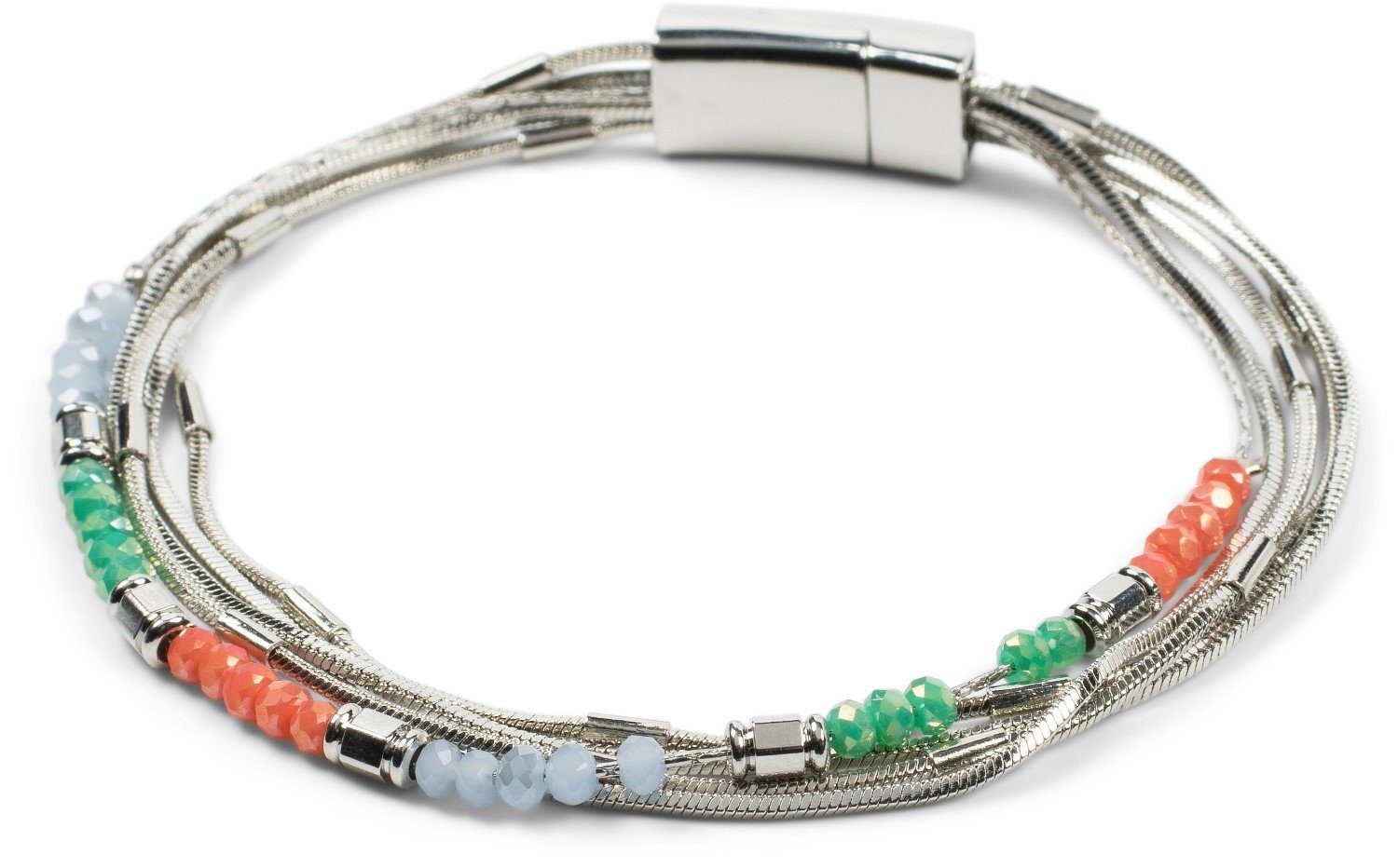 styleBREAKER Armband Armband mit feinen Ketten günstig online kaufen