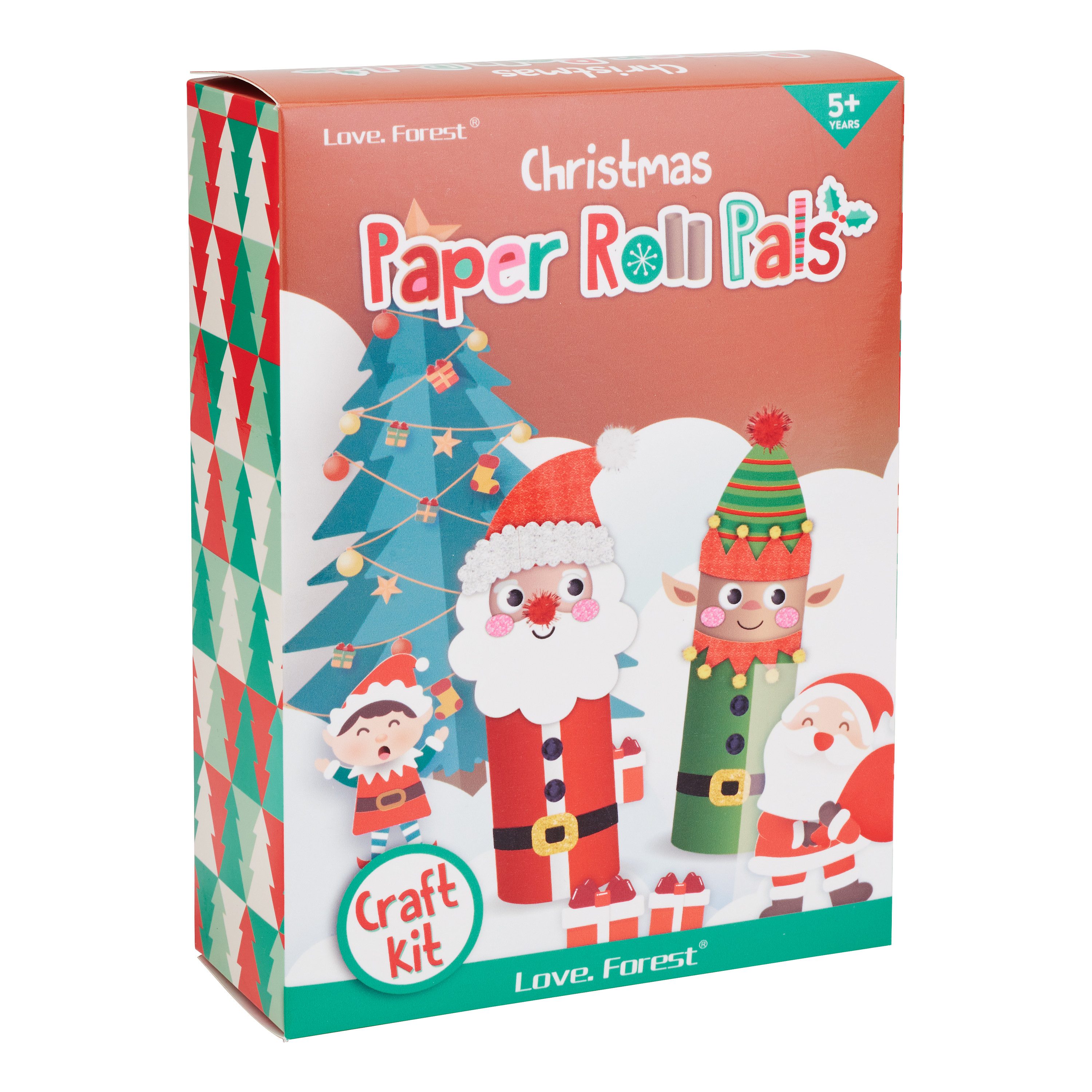 VBS Kreativset Papprollen, (46-tlg), Weihnachtsbasteleien