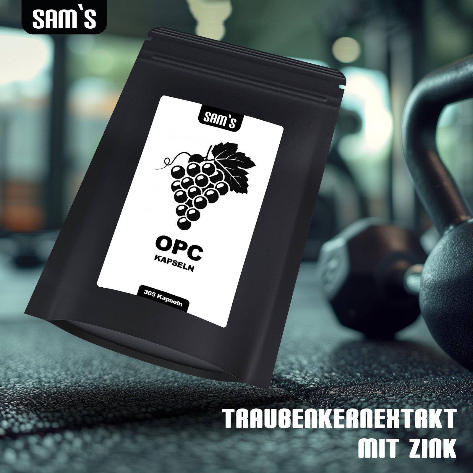 SAM'S OPC Kapseln, 365 St., 292 g, Mit Zink